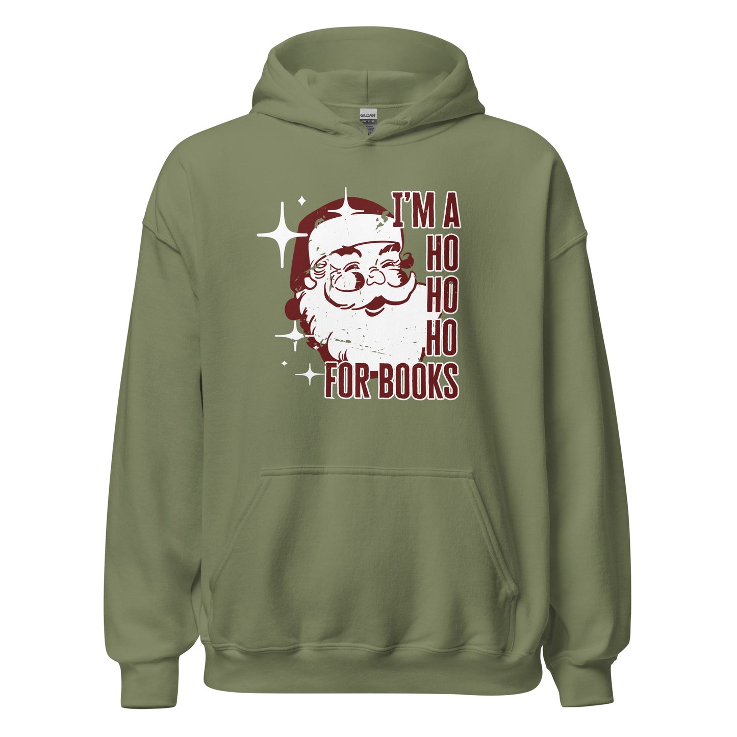 ho ho ho for books hoodie