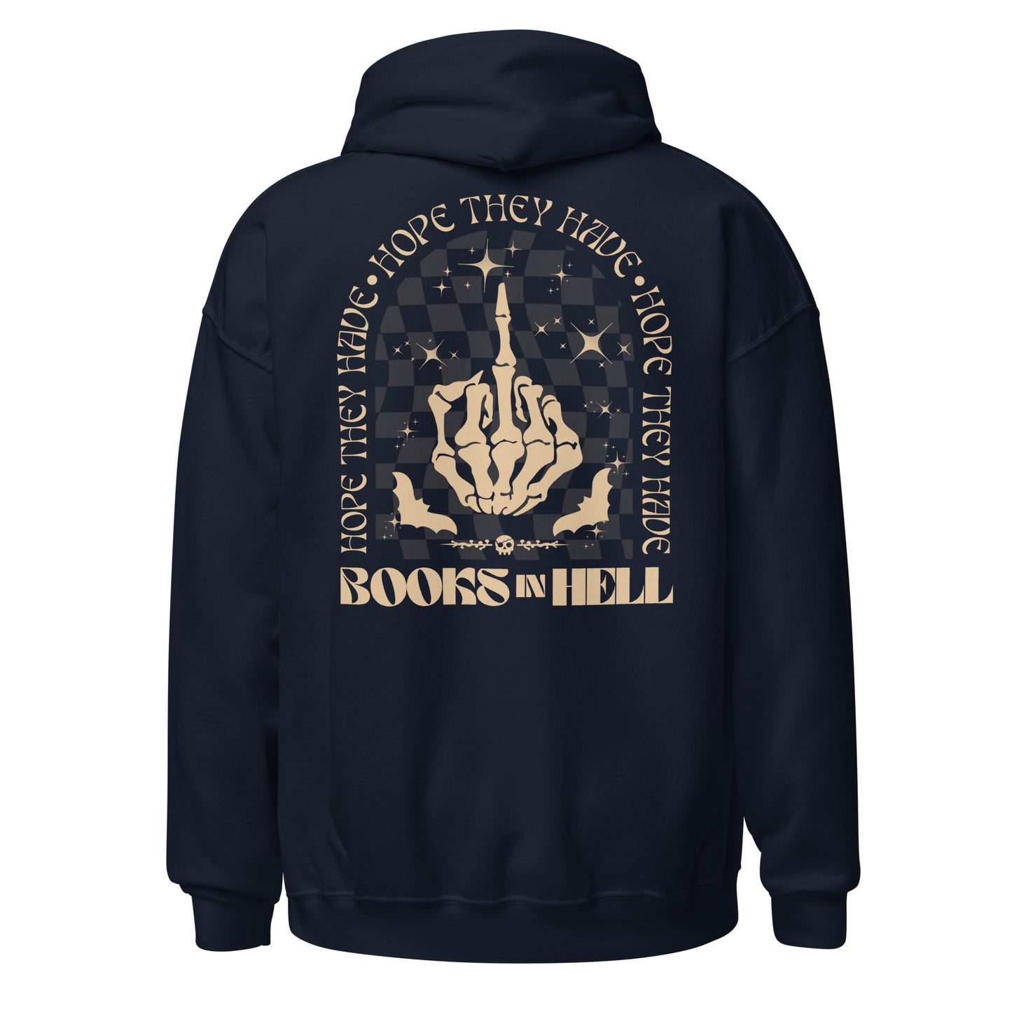 hope they have books in hell hoodie