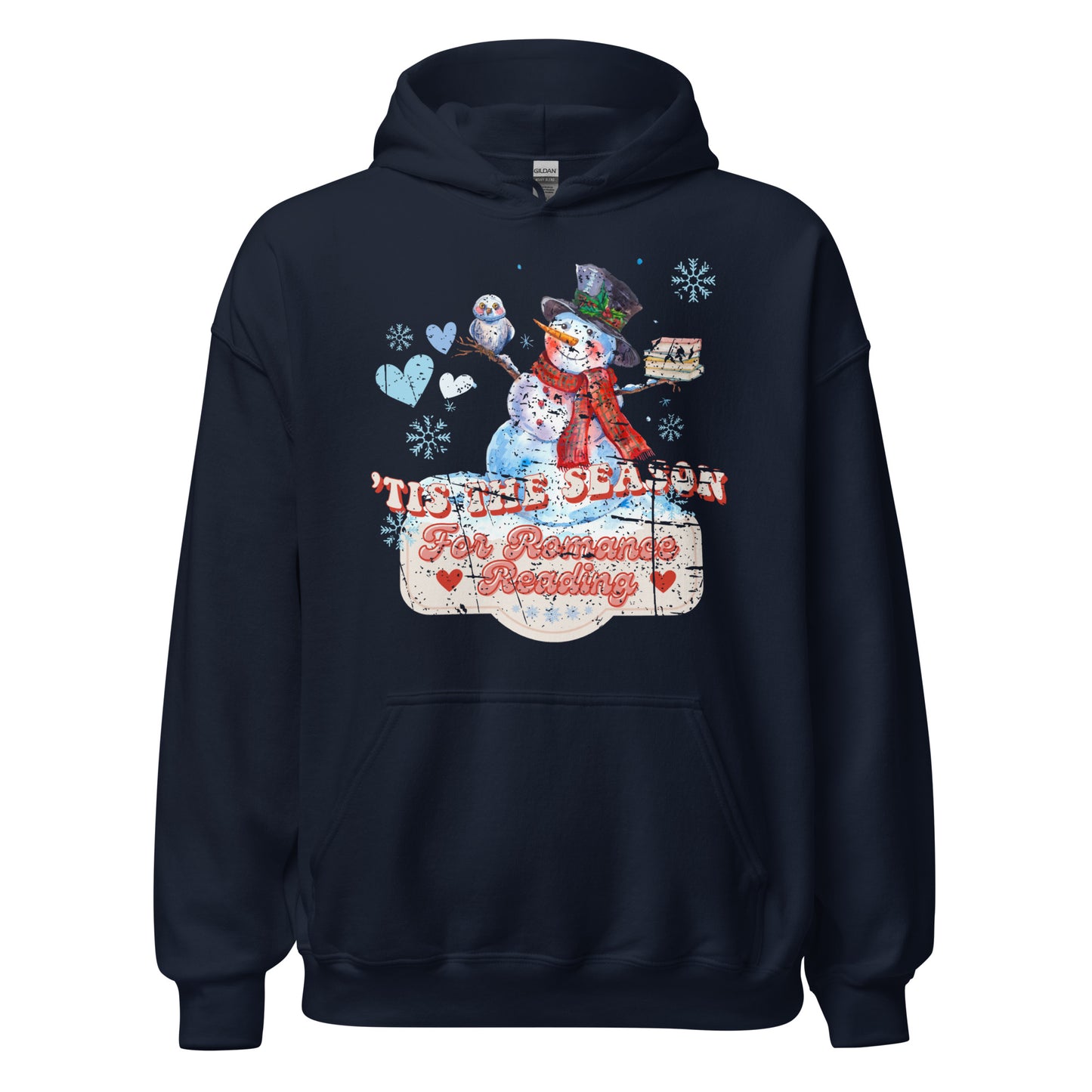 tis the season for romance reading hoodie