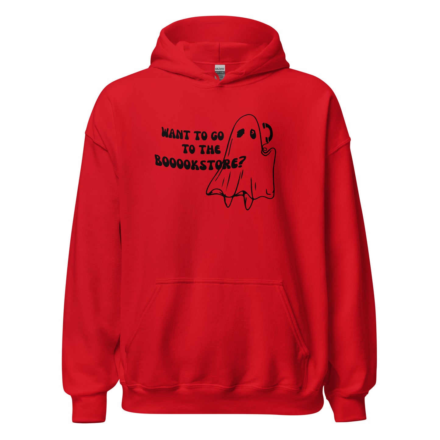 want to go to the booookstore? hoodie (black)