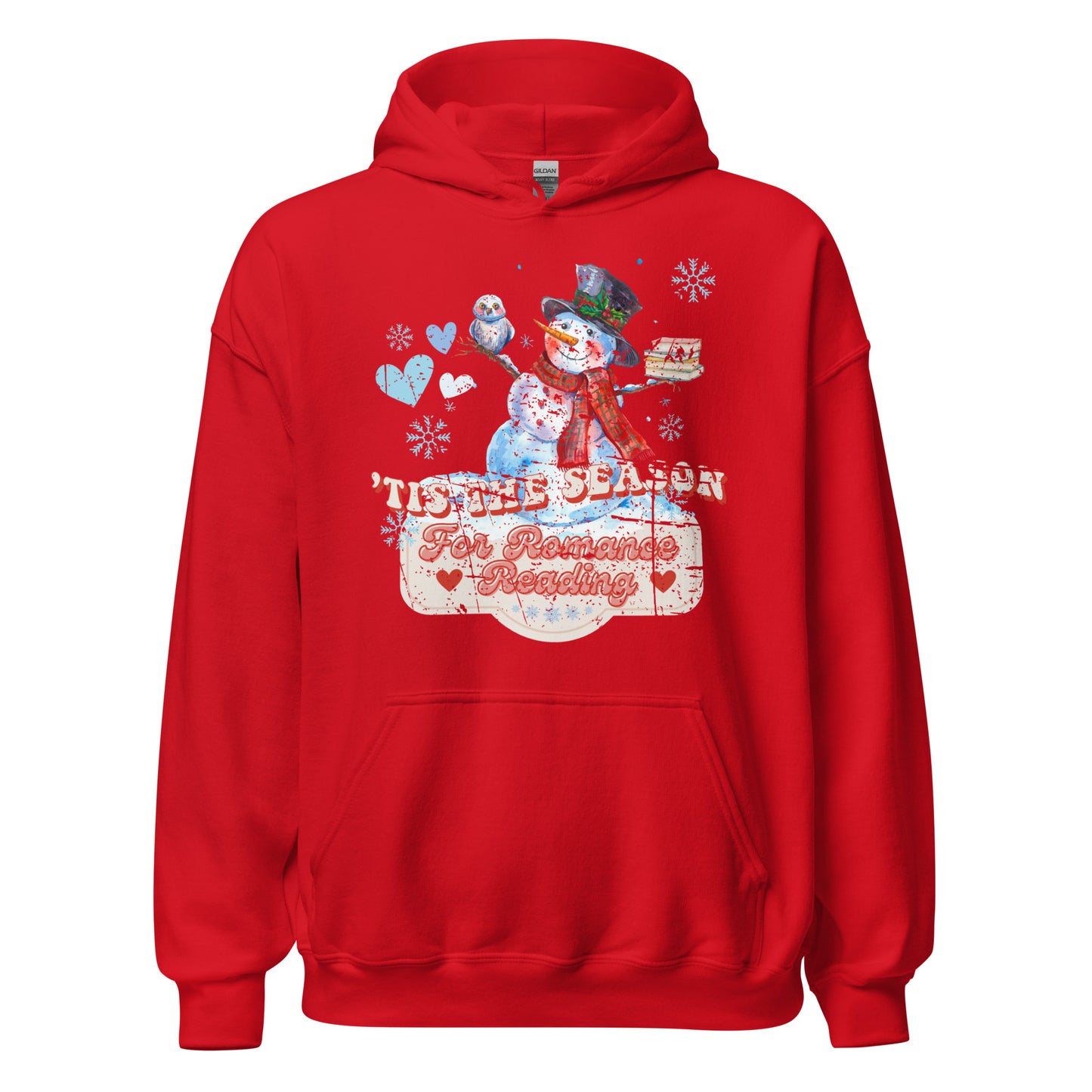 tis the season for romance reading hoodie