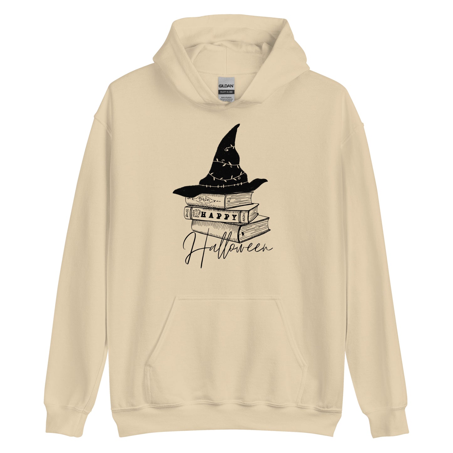 happy halloween books hoodie