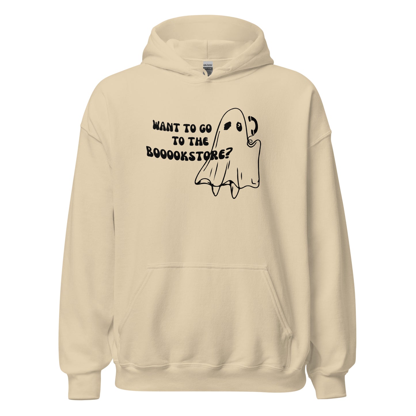 want to go to the booookstore? hoodie (black)