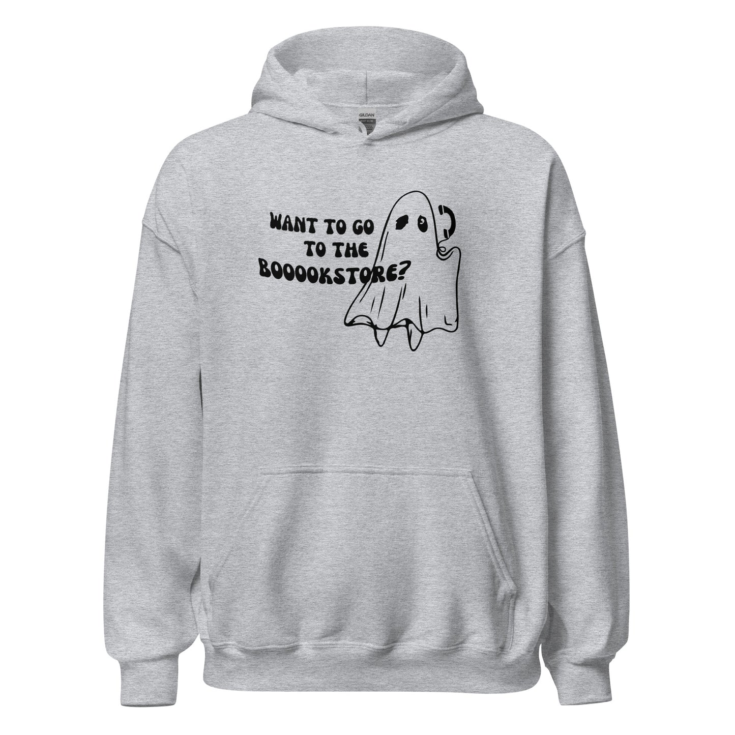 want to go to the booookstore? hoodie (black)