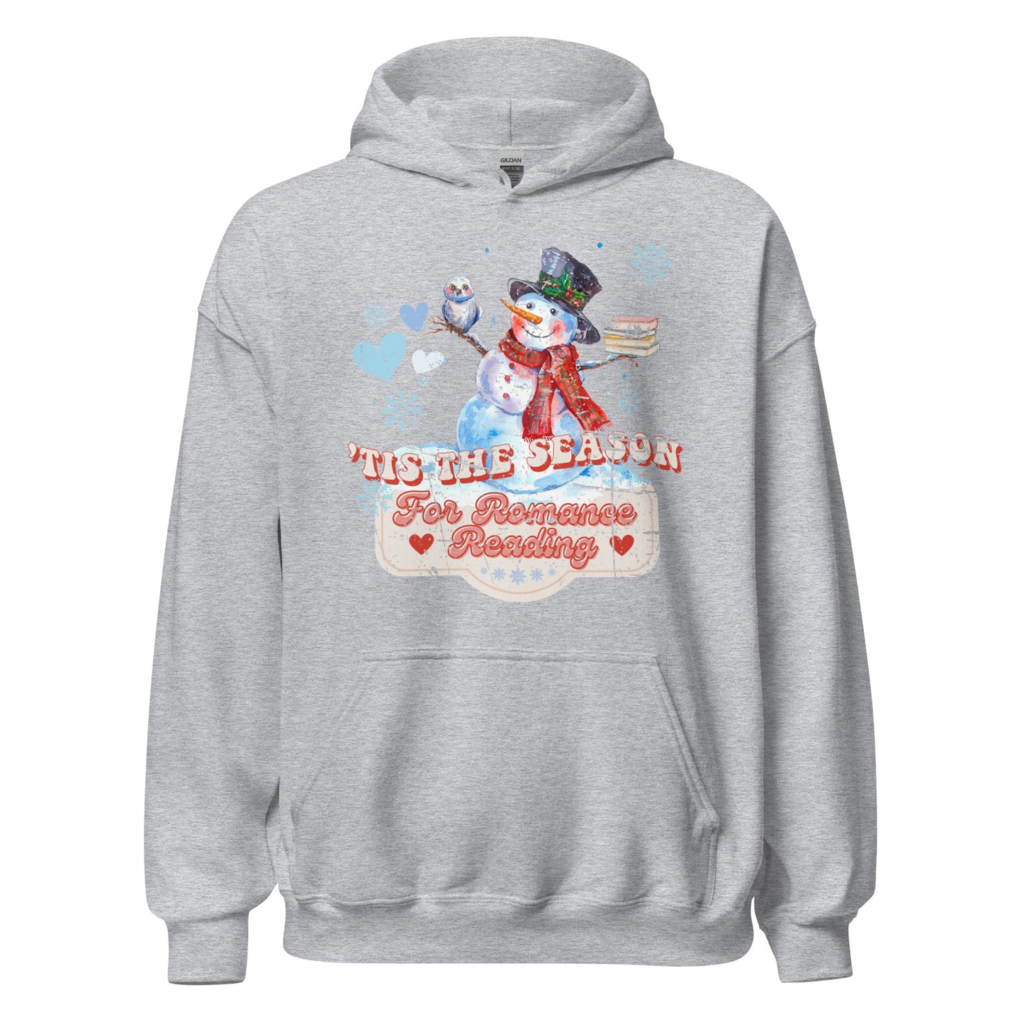 tis the season for romance reading hoodie