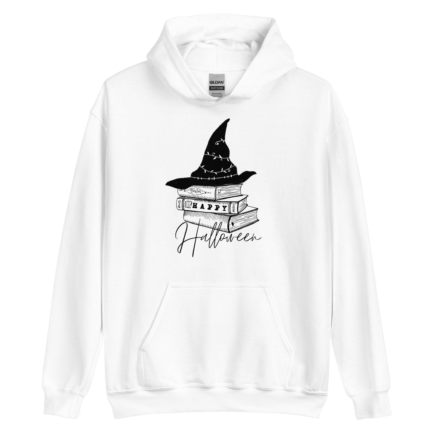 happy halloween books hoodie