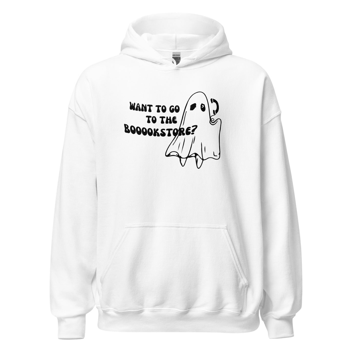 want to go to the booookstore? hoodie (black)