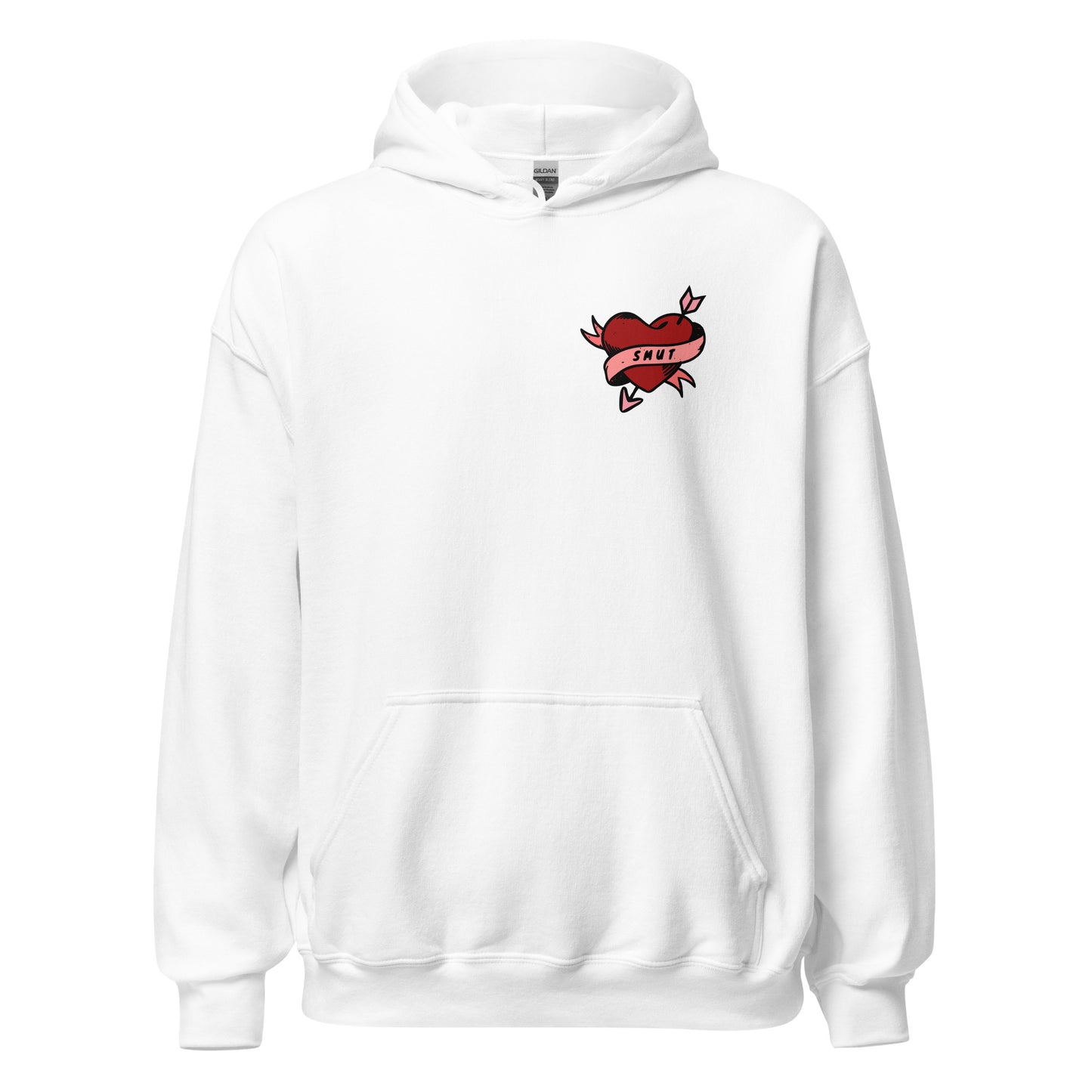 tattoo smut heart hoodie