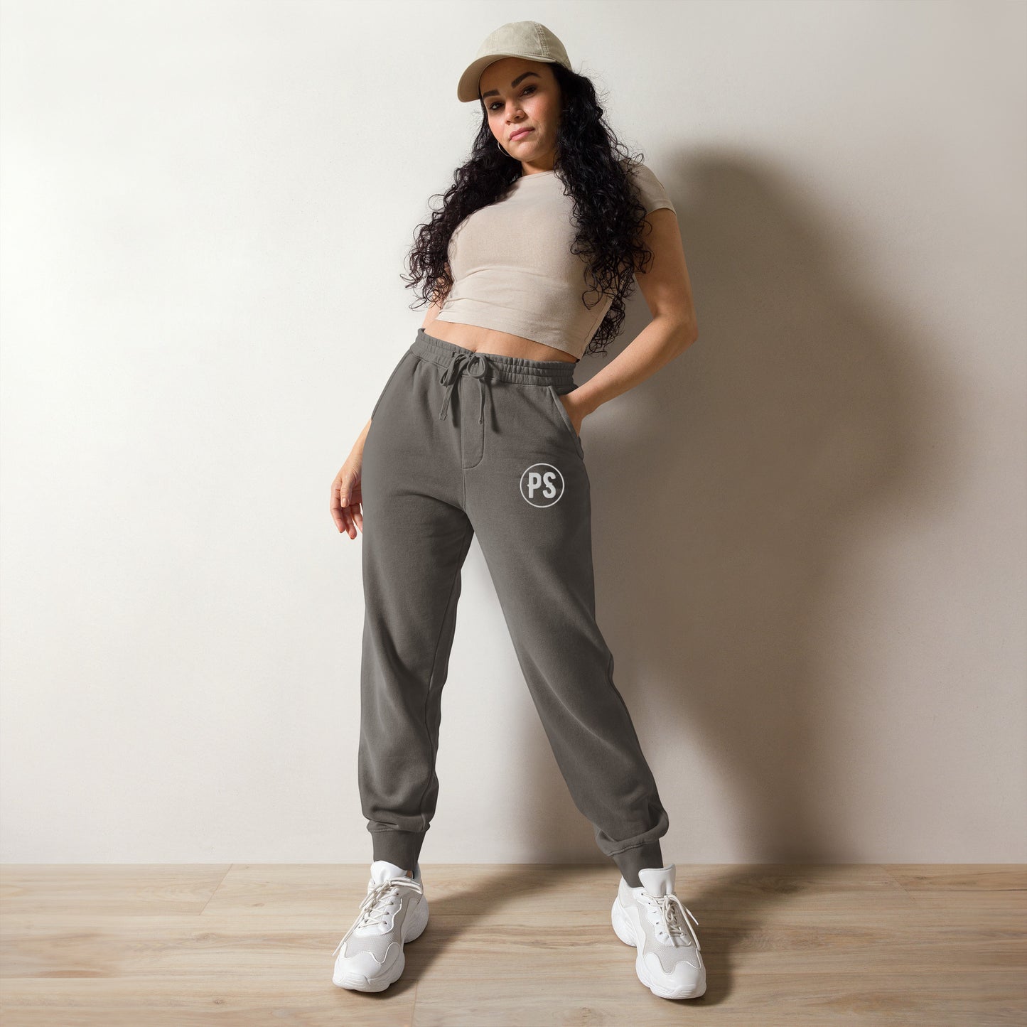 PS logo embroidered joggers