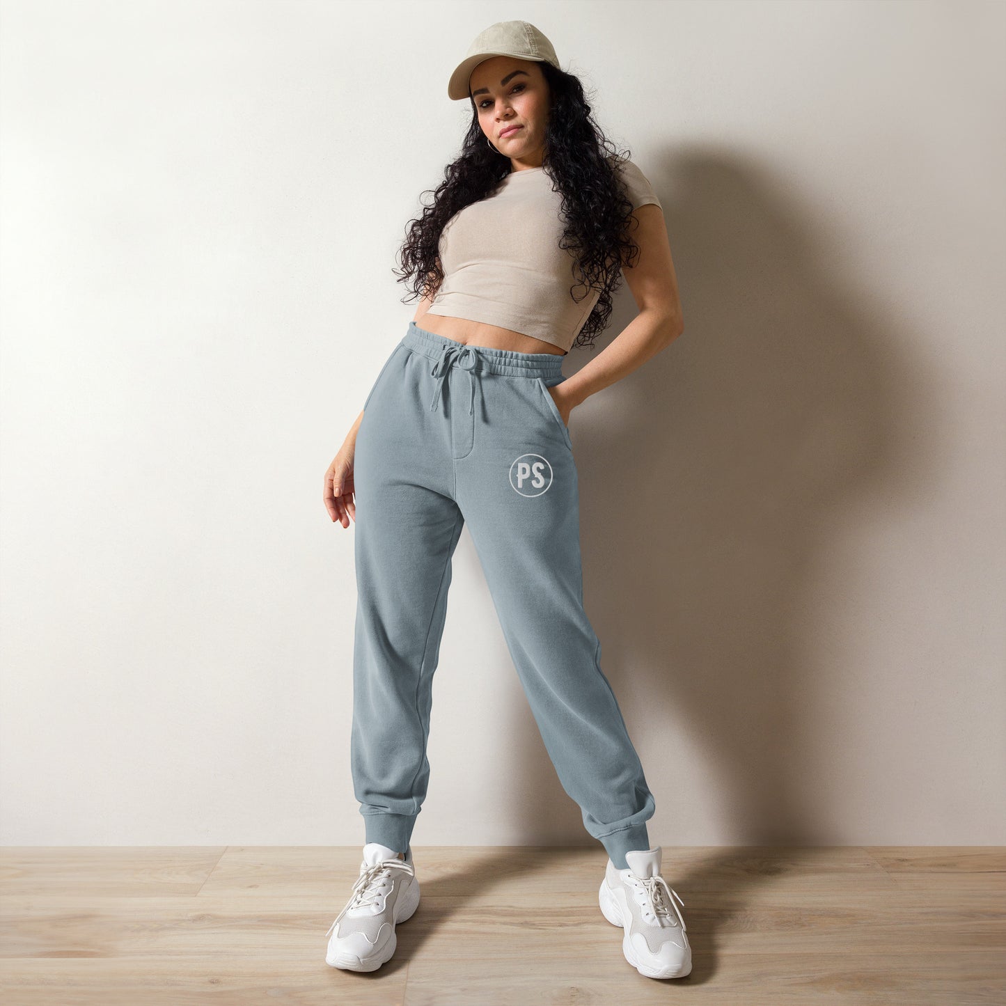 PS logo embroidered joggers