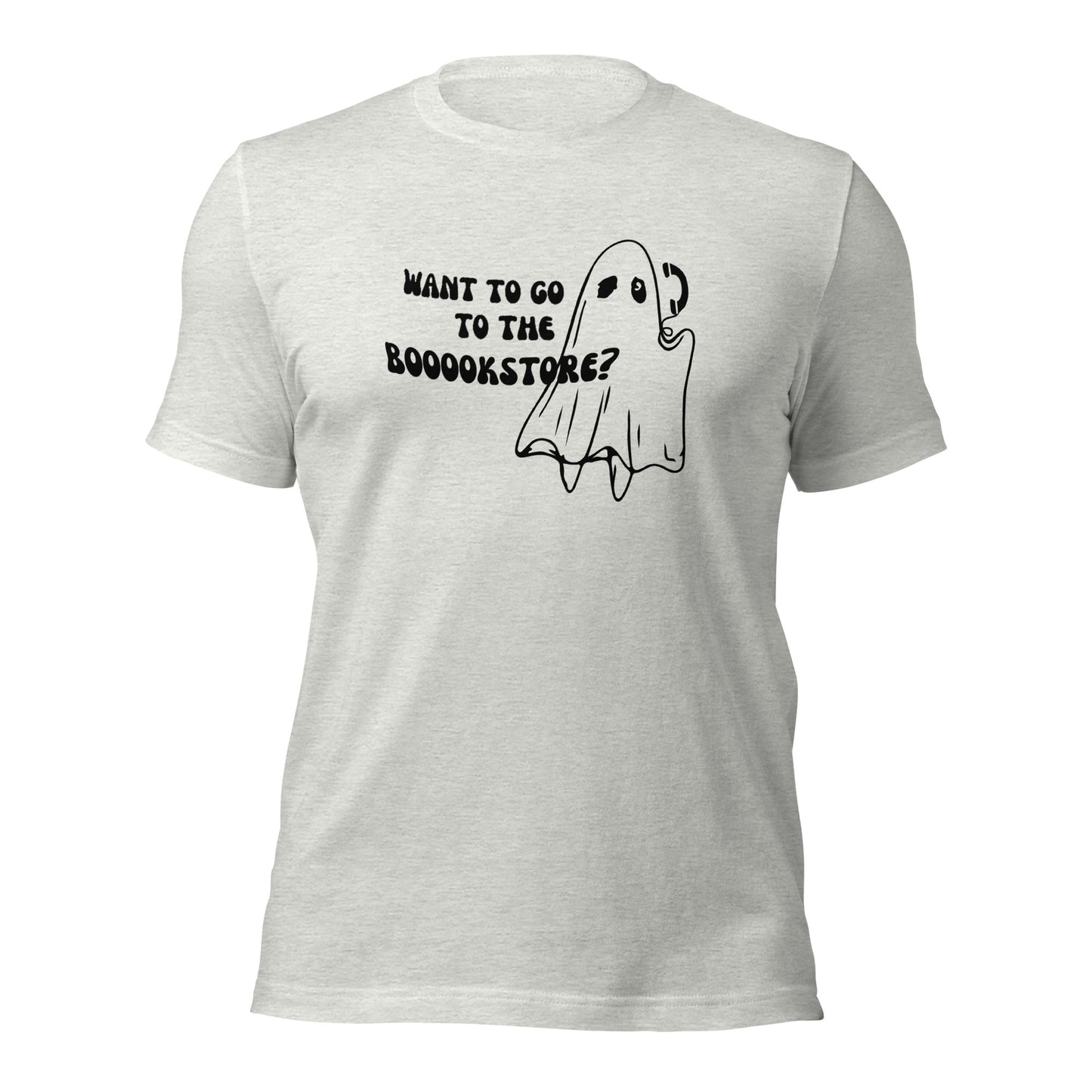 want to go to the booookstore? t-shirt (black)