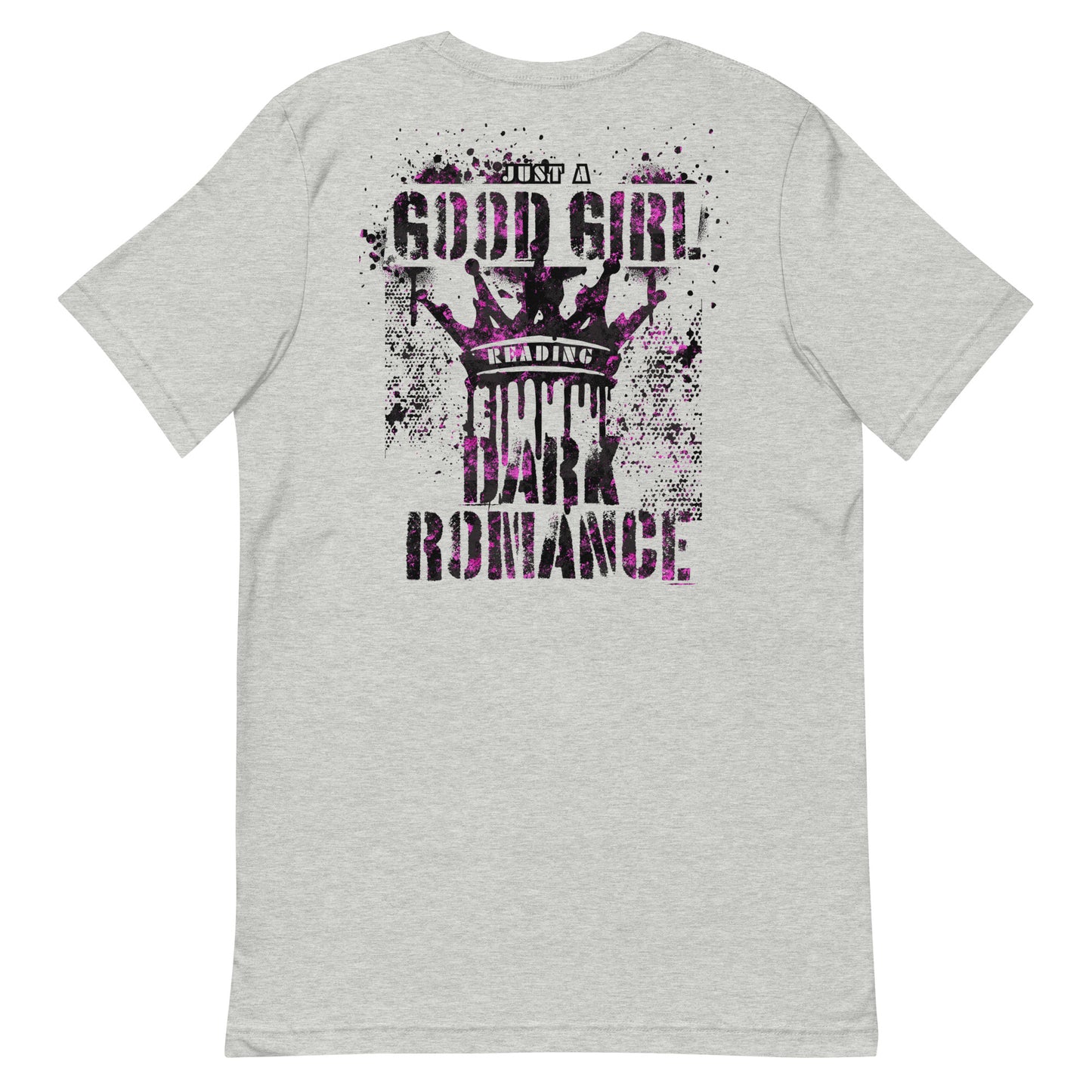 just a good girl reading dark romance t-shirt