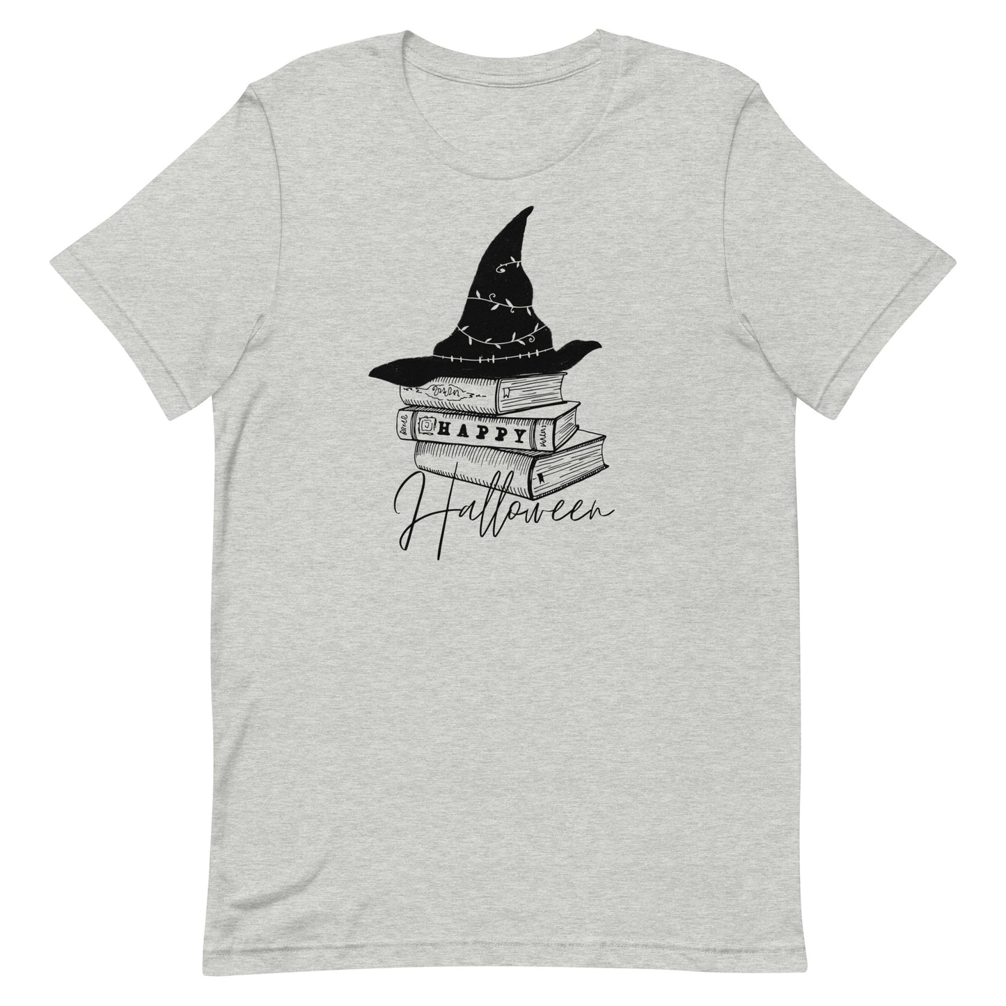 happy halloween books t-shirt