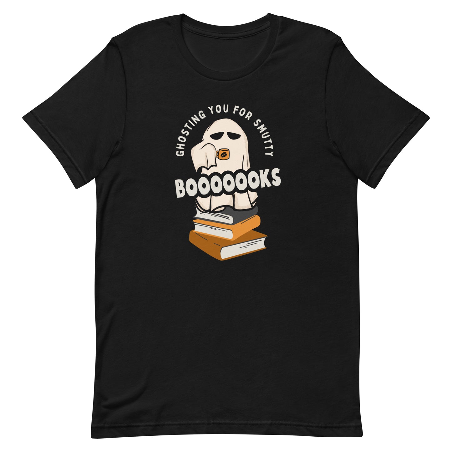 ghosting you for smutty booooks t-shirt
