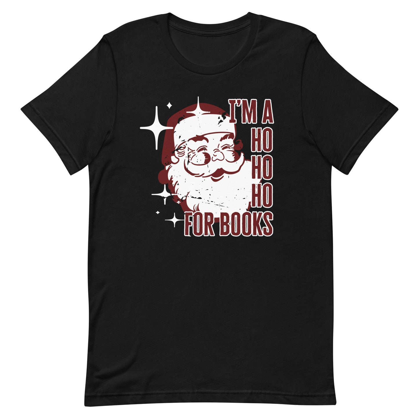 ho ho ho for books t-shirt