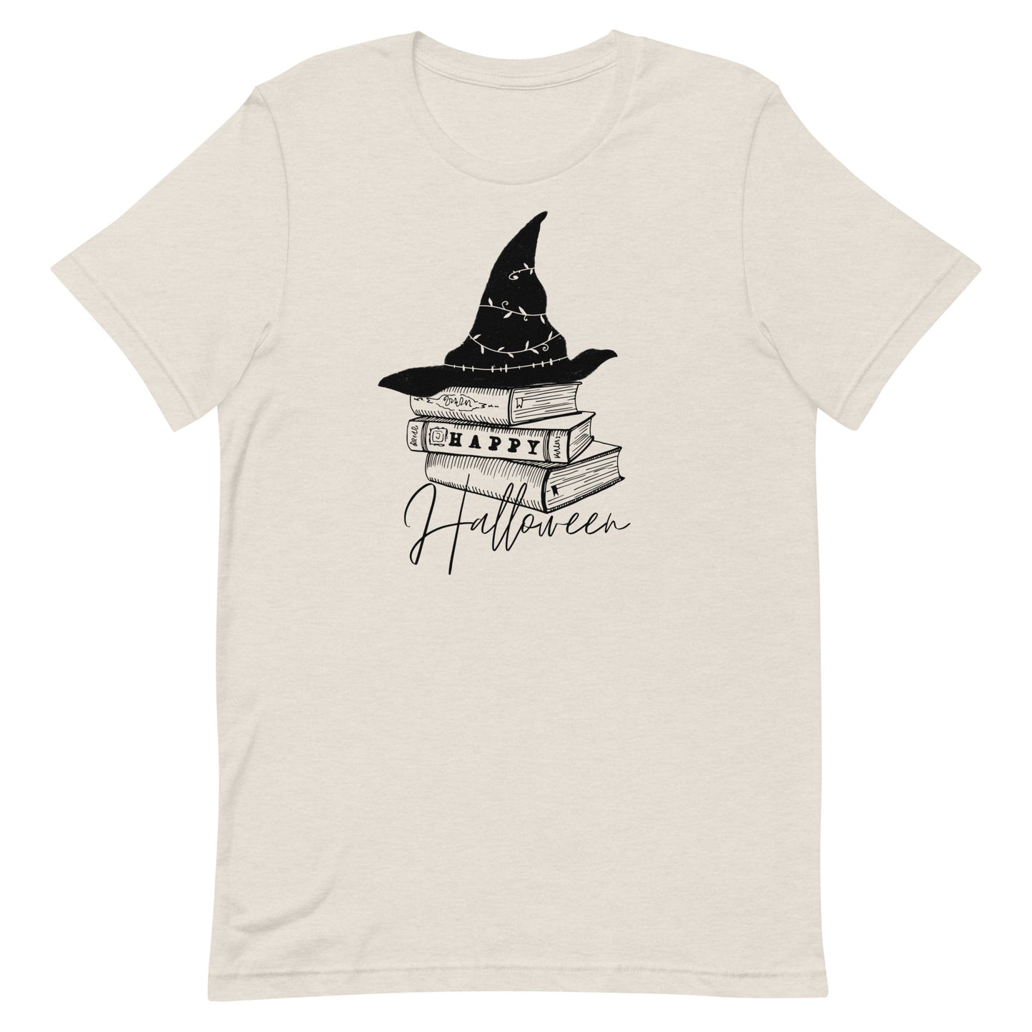 happy halloween books t-shirt