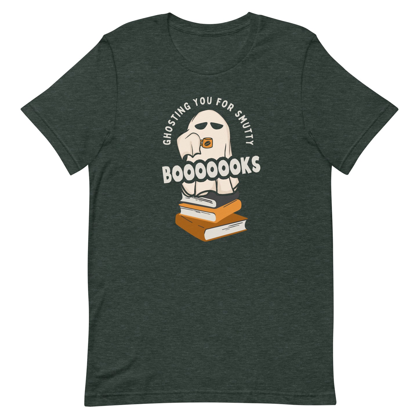 ghosting you for smutty booooks t-shirt