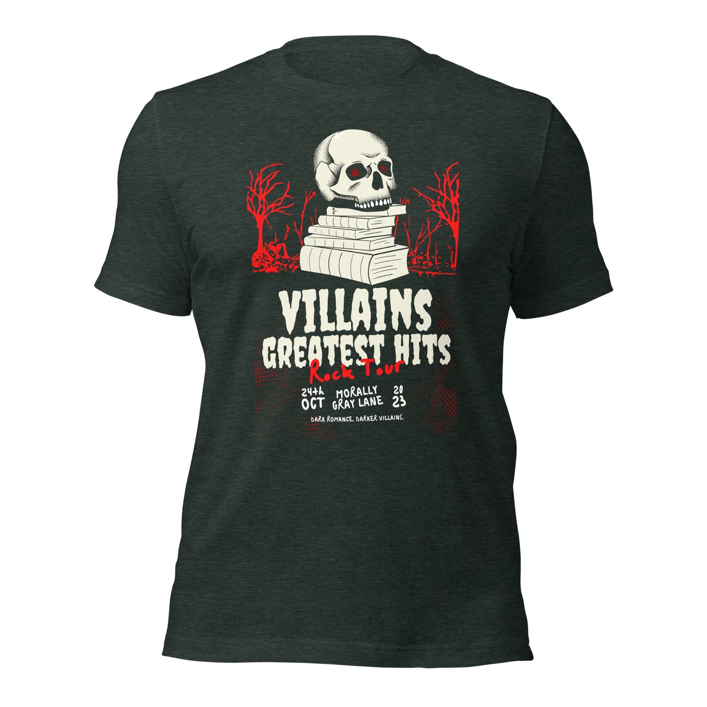 villains greatest hits rock tour t-shirt