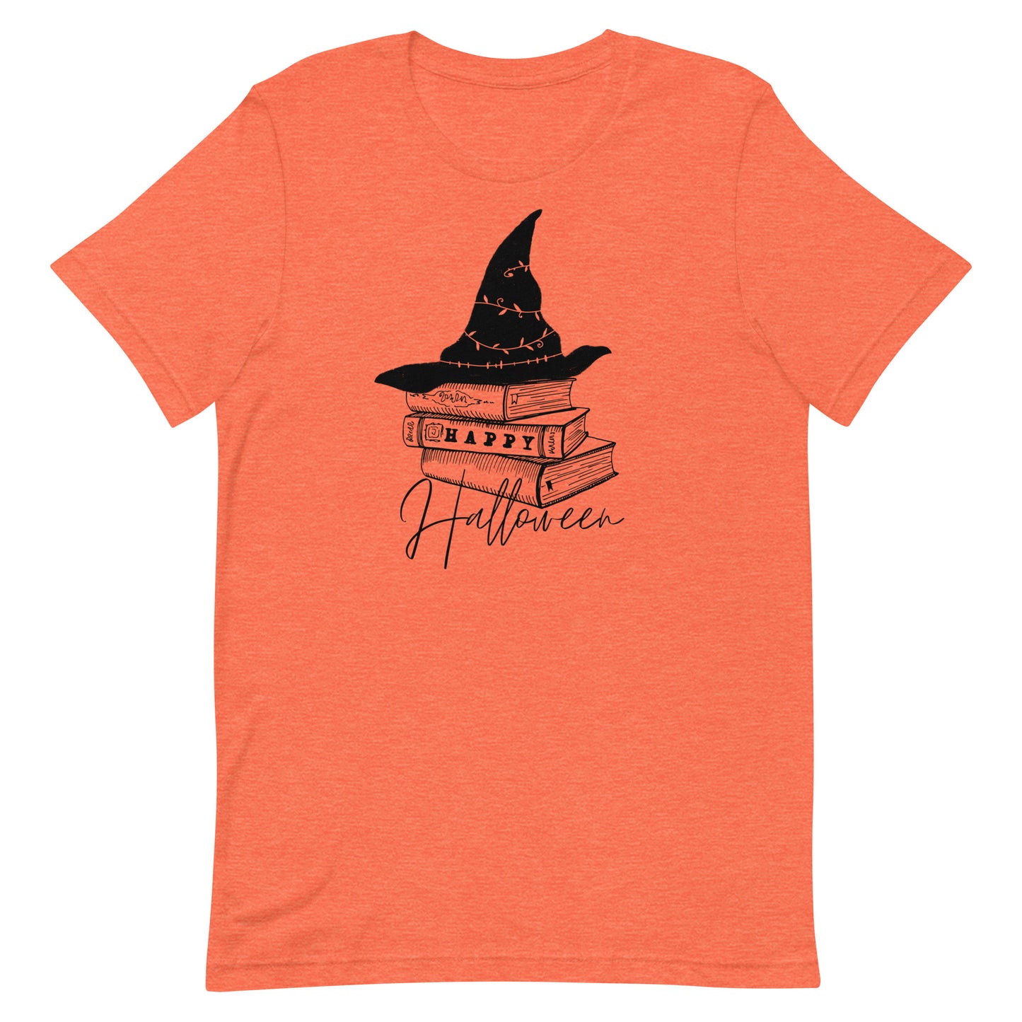happy halloween books t-shirt