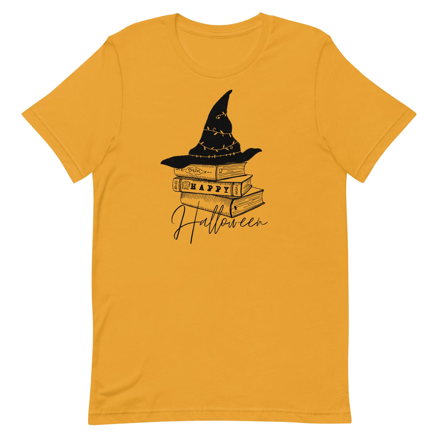 happy halloween books t-shirt