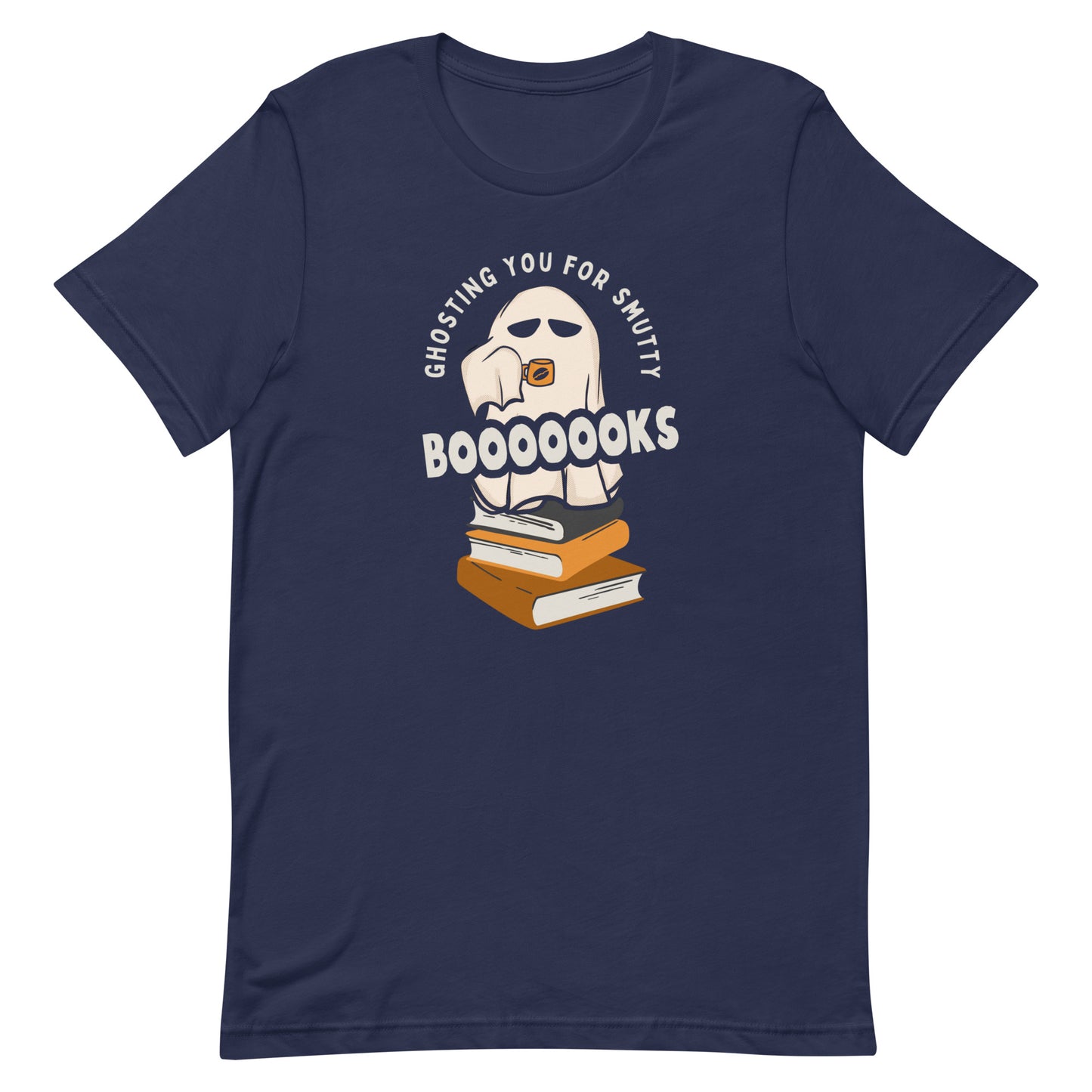 ghosting you for smutty booooks t-shirt
