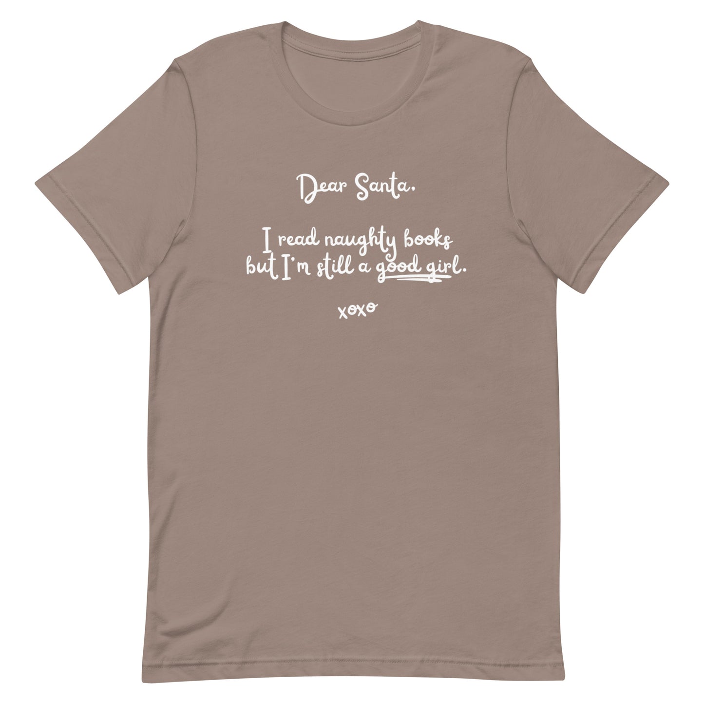 naughty books, good girl t-shirt