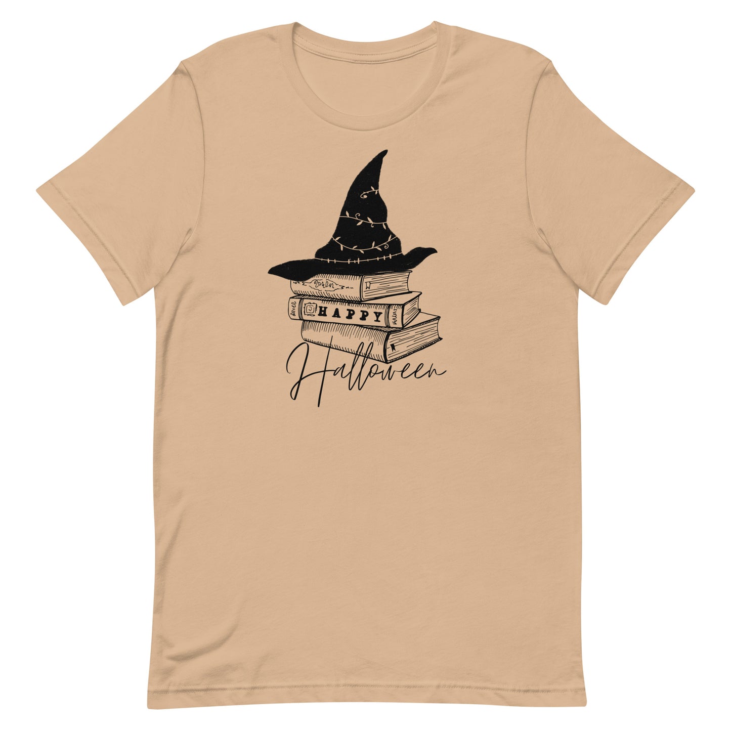 happy halloween books t-shirt