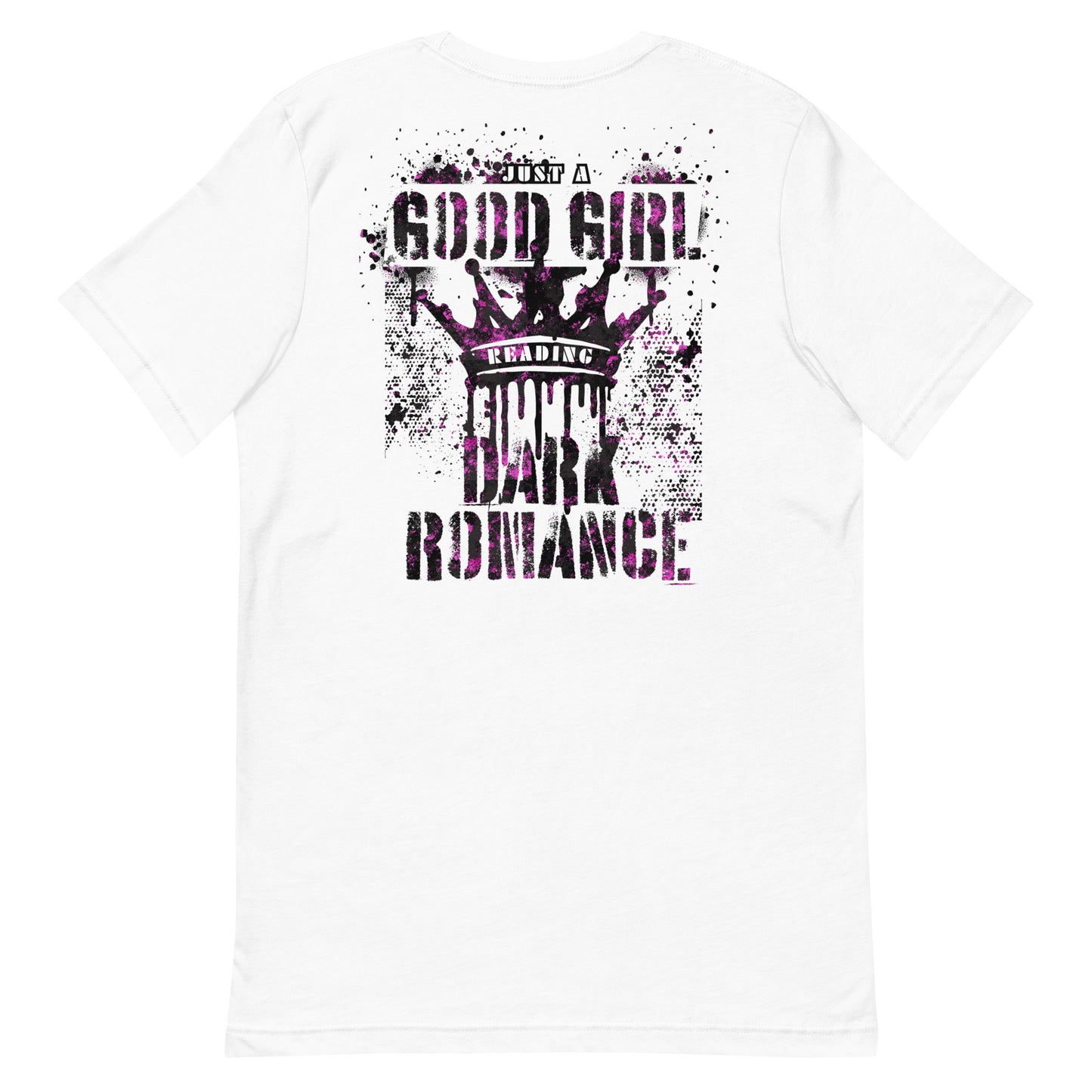 just a good girl reading dark romance t-shirt