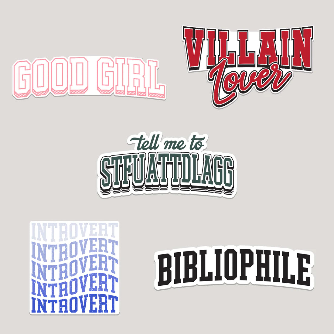 Complimentary Sticker Bundle