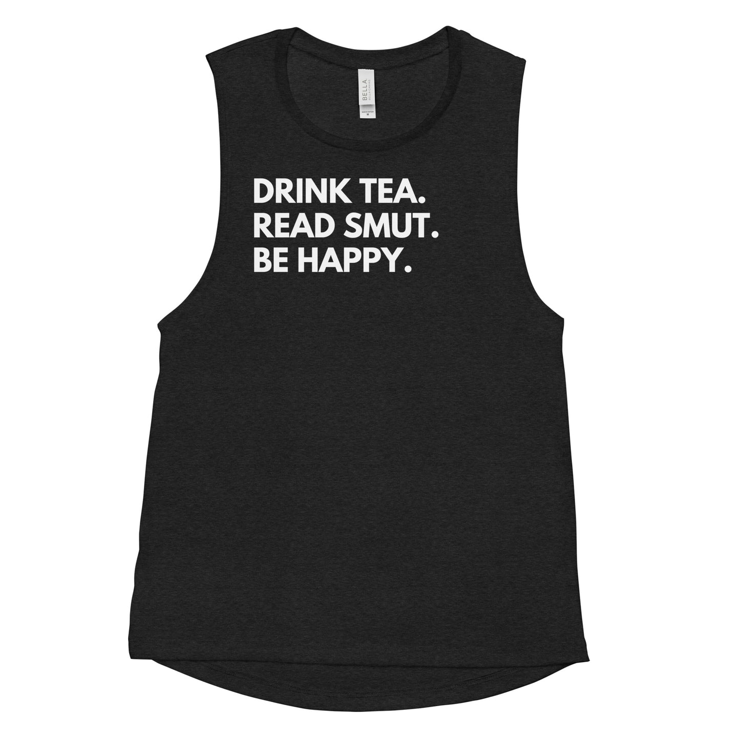 drink tea muscle tank