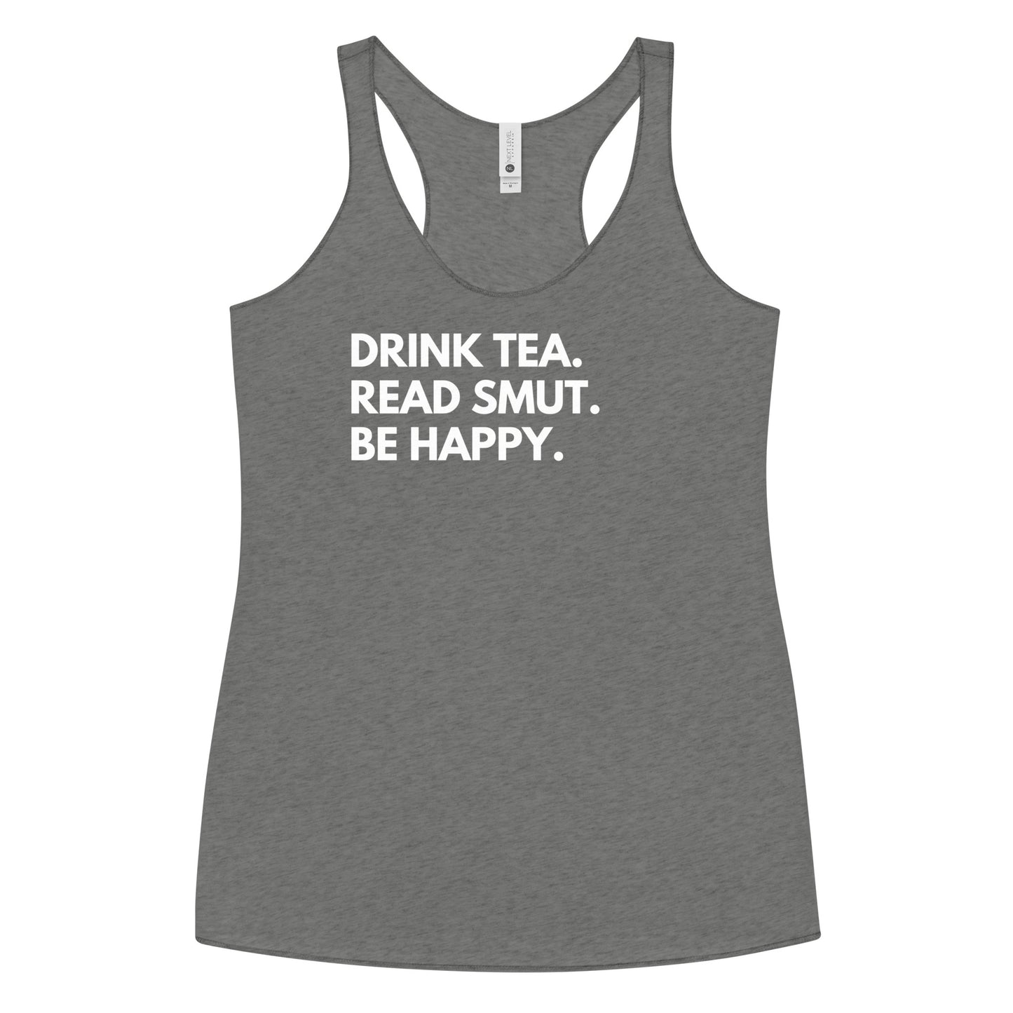drink tea racerback tank