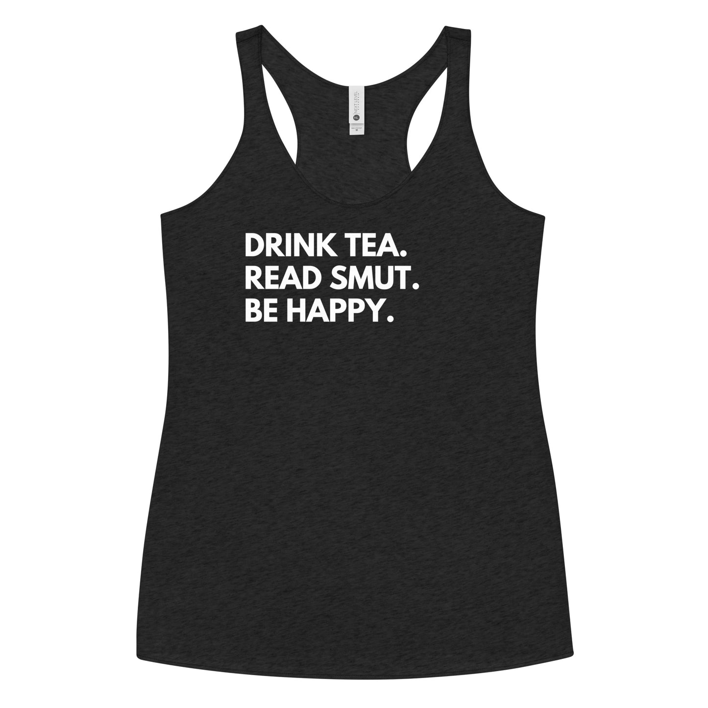 drink tea racerback tank