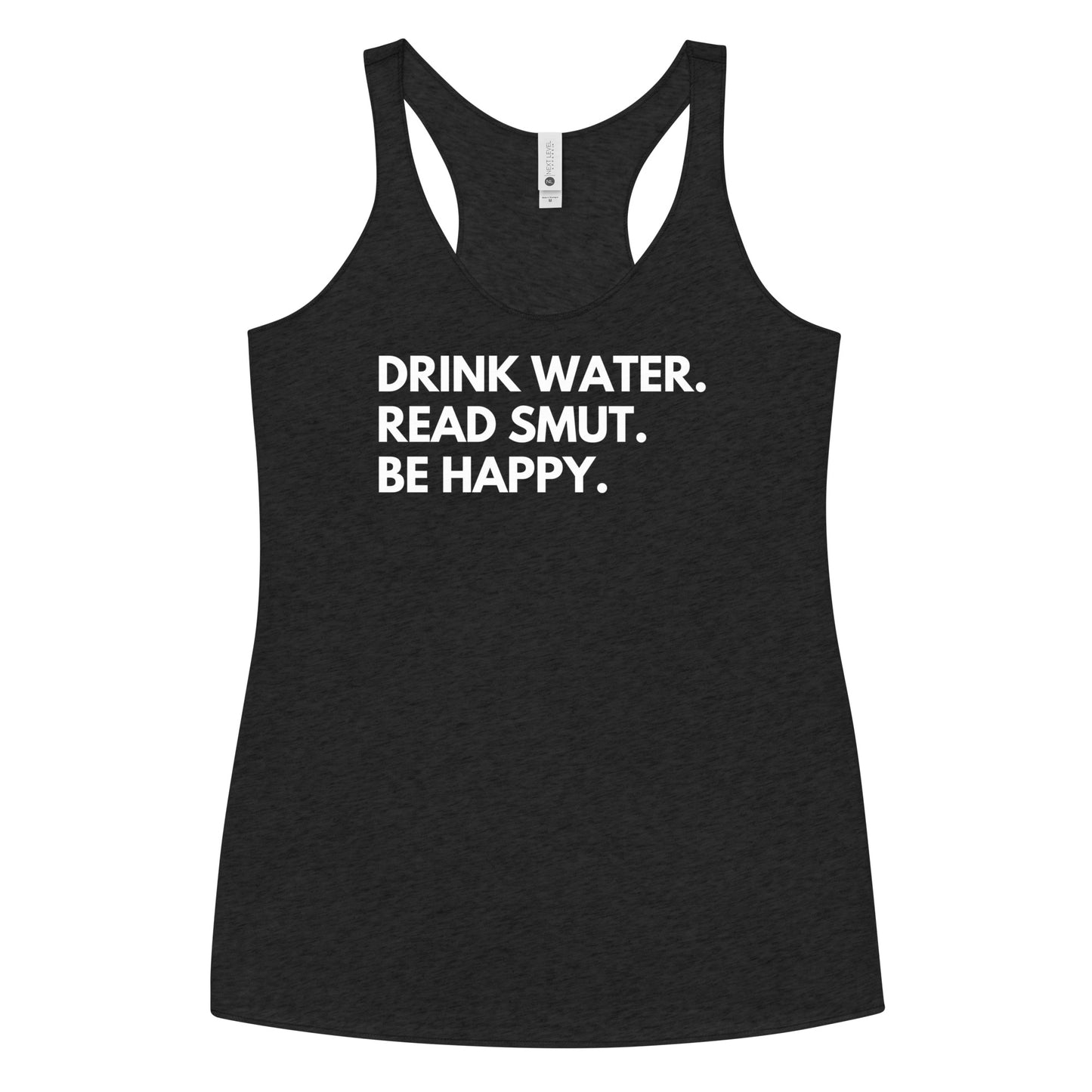 drink water racerback tank