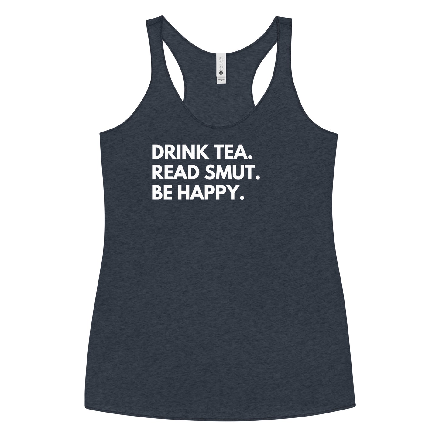 drink tea racerback tank
