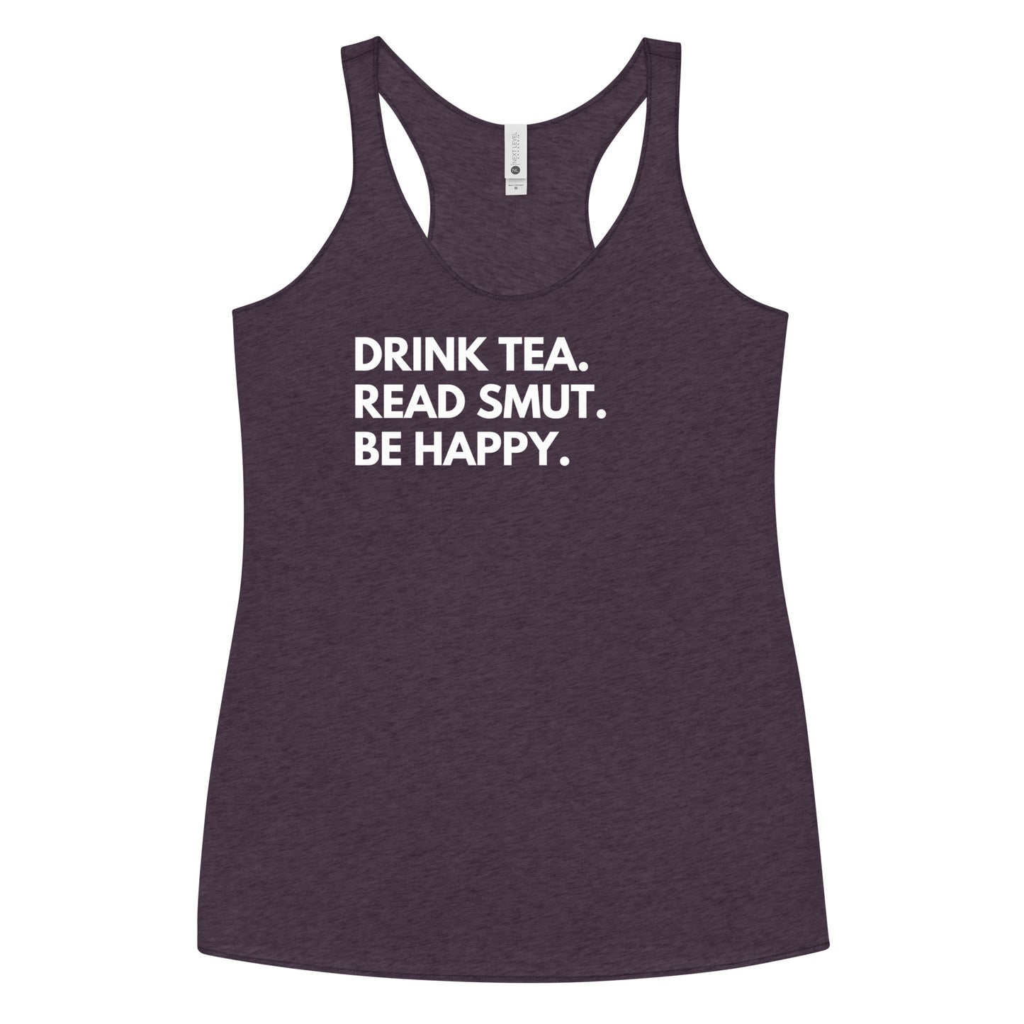 drink tea racerback tank