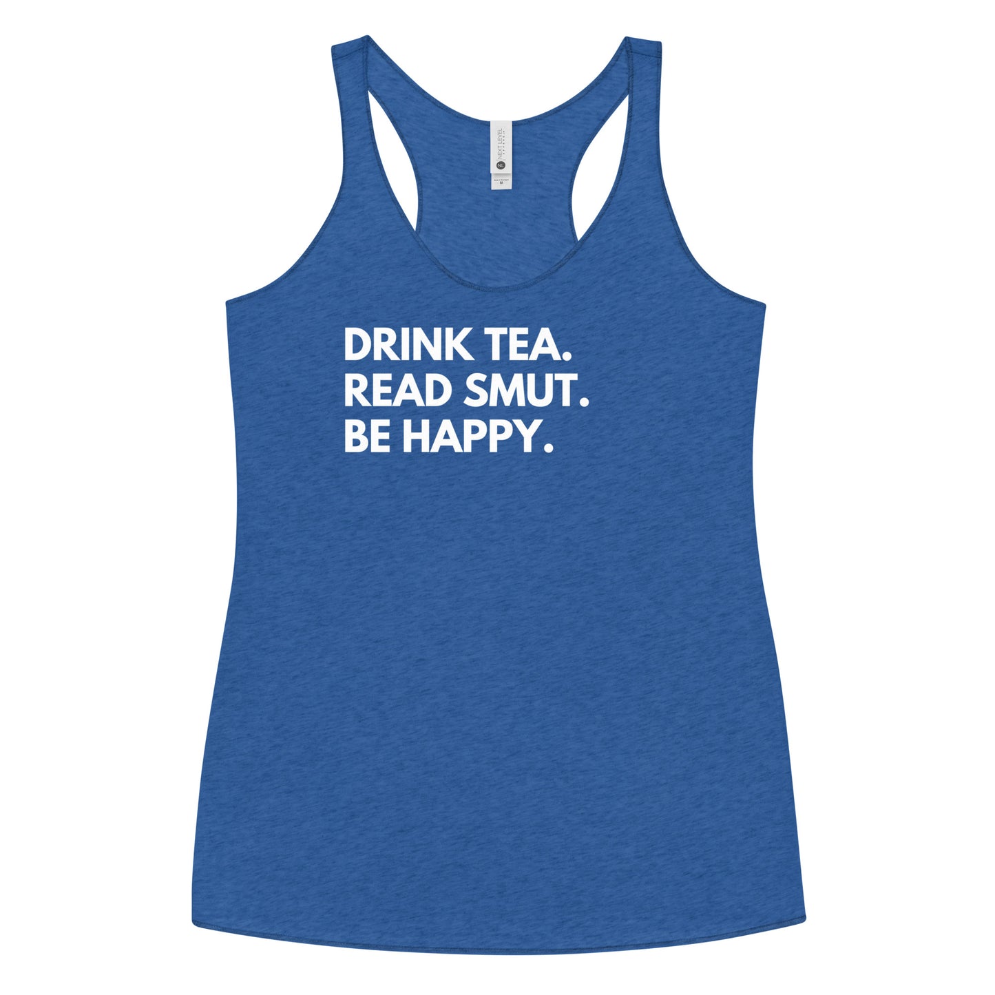 drink tea racerback tank