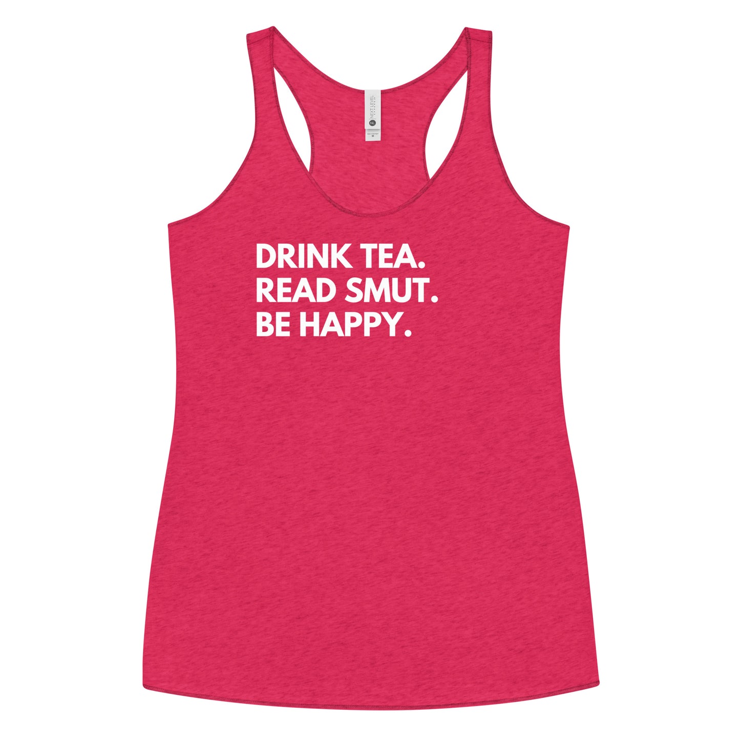 drink tea racerback tank