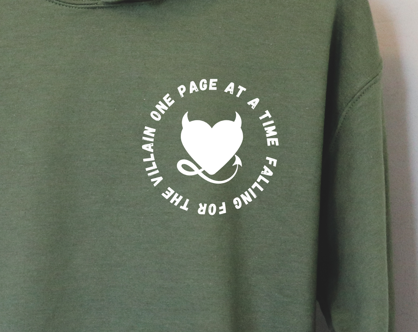 falling for the villain one page at a time hoodie