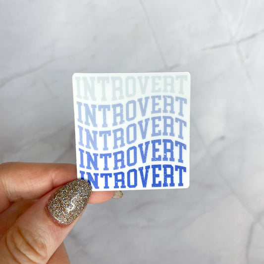 introvert sticker
