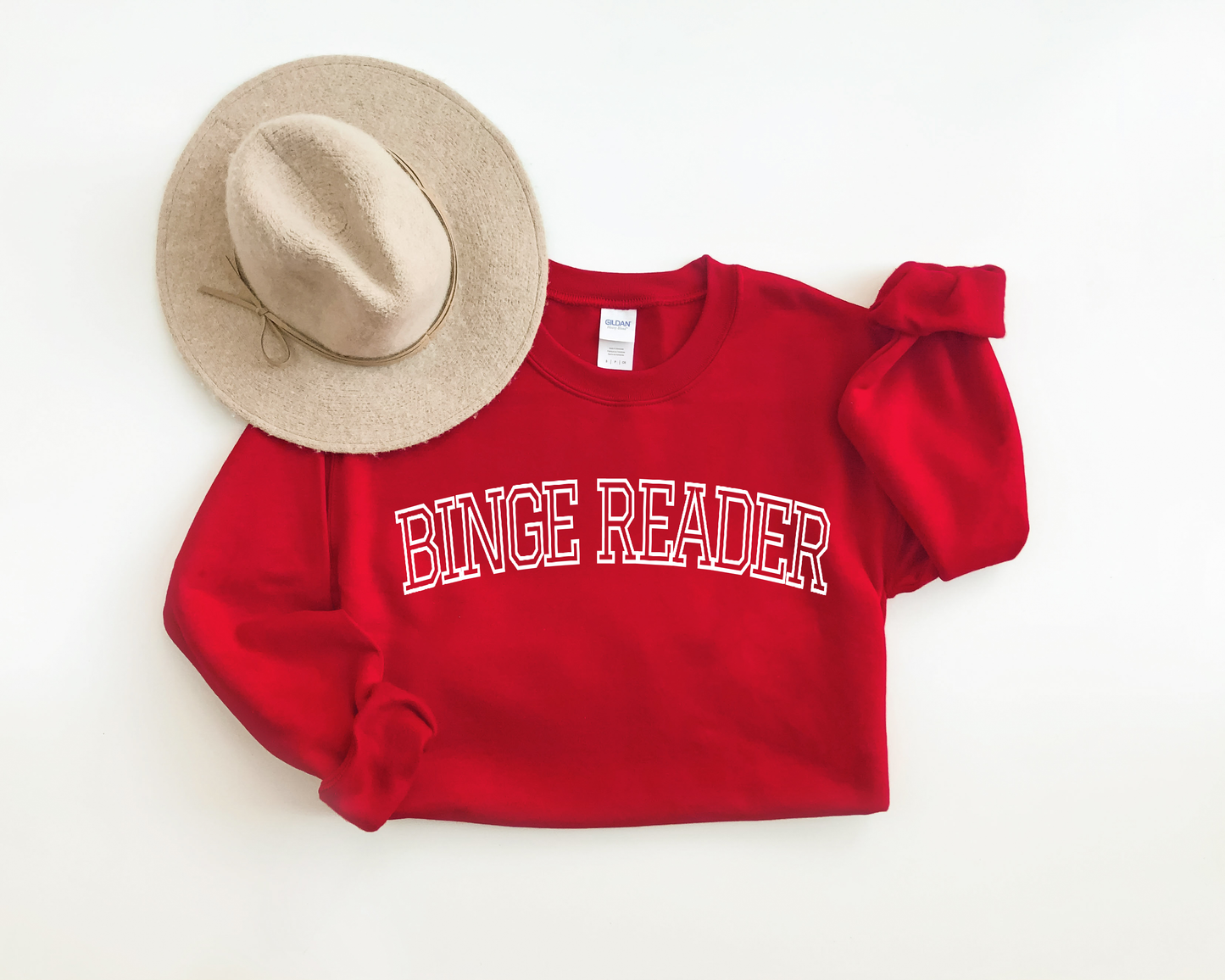binge reader sweatshirt