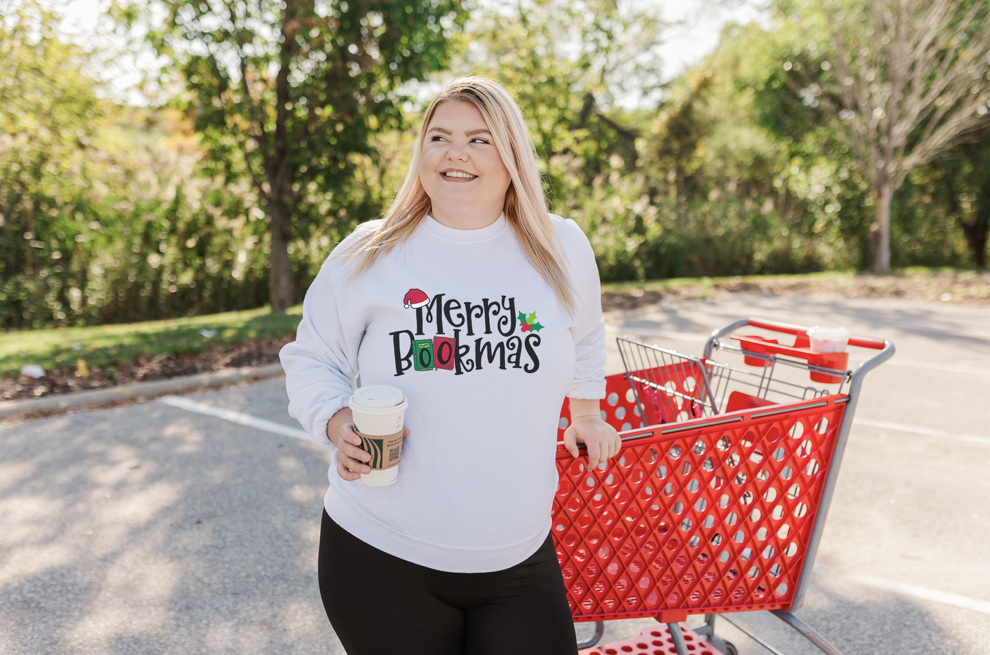 merry bookmas sweatshirt