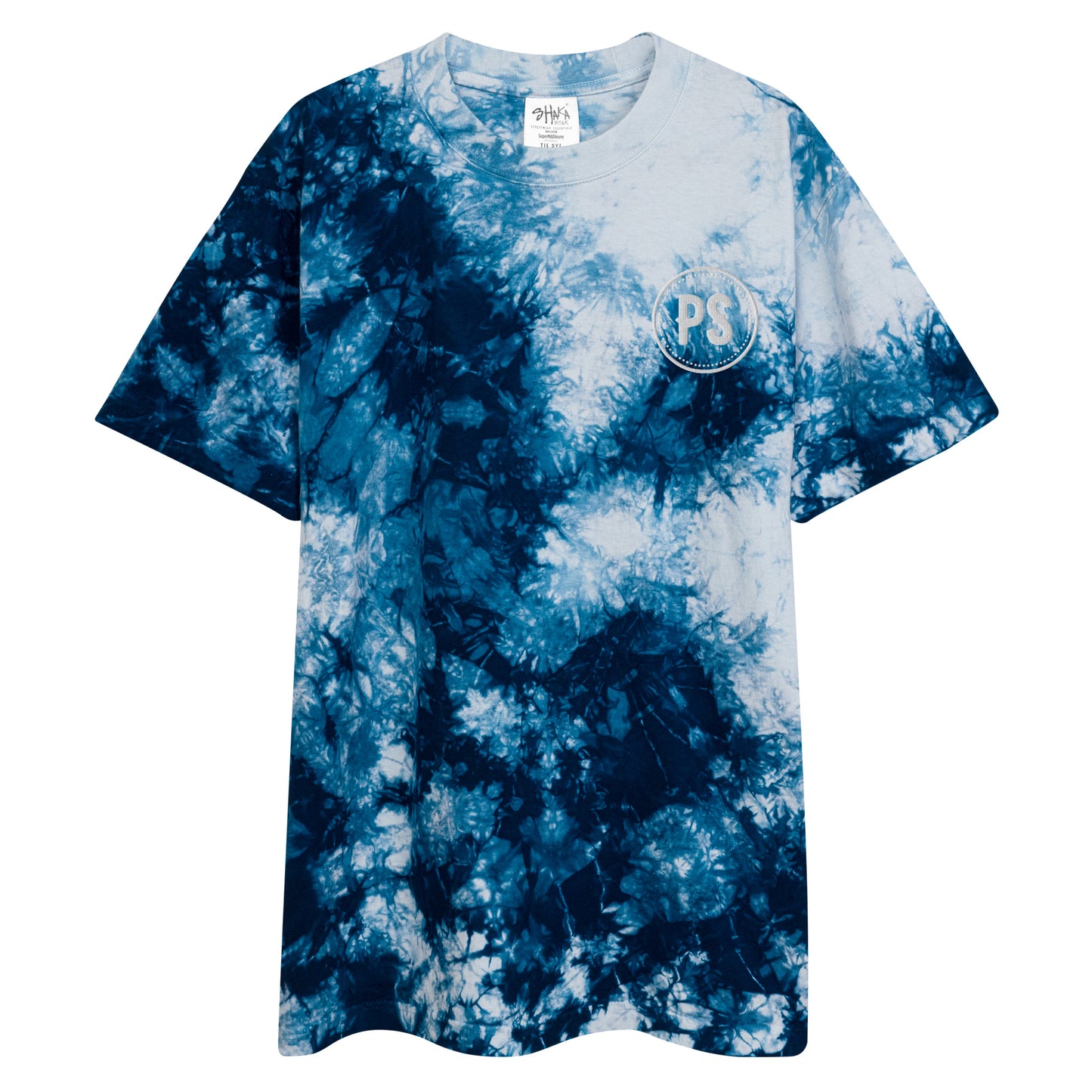 PS logo oversized tie-dye t-shirt