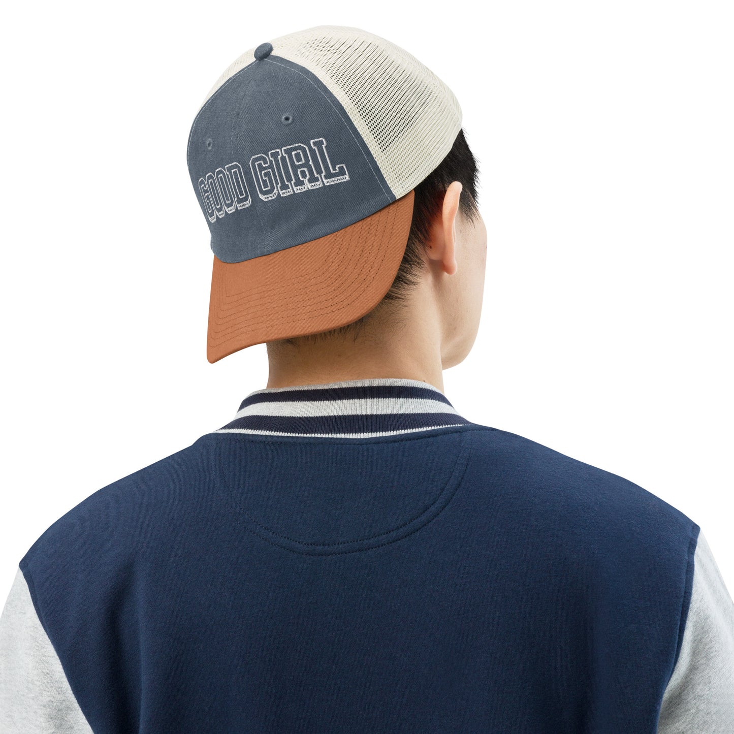 good girl trucker hat