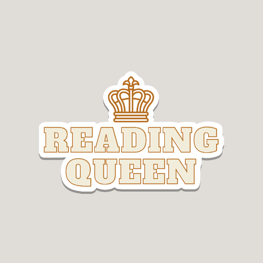 reading queen sticker