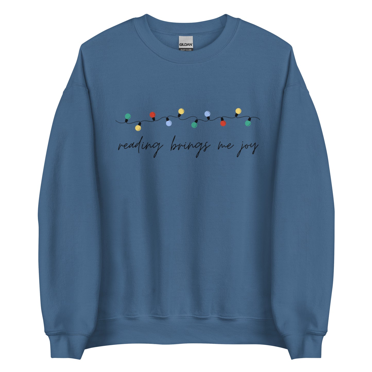 reading brings me joy sweatshirt