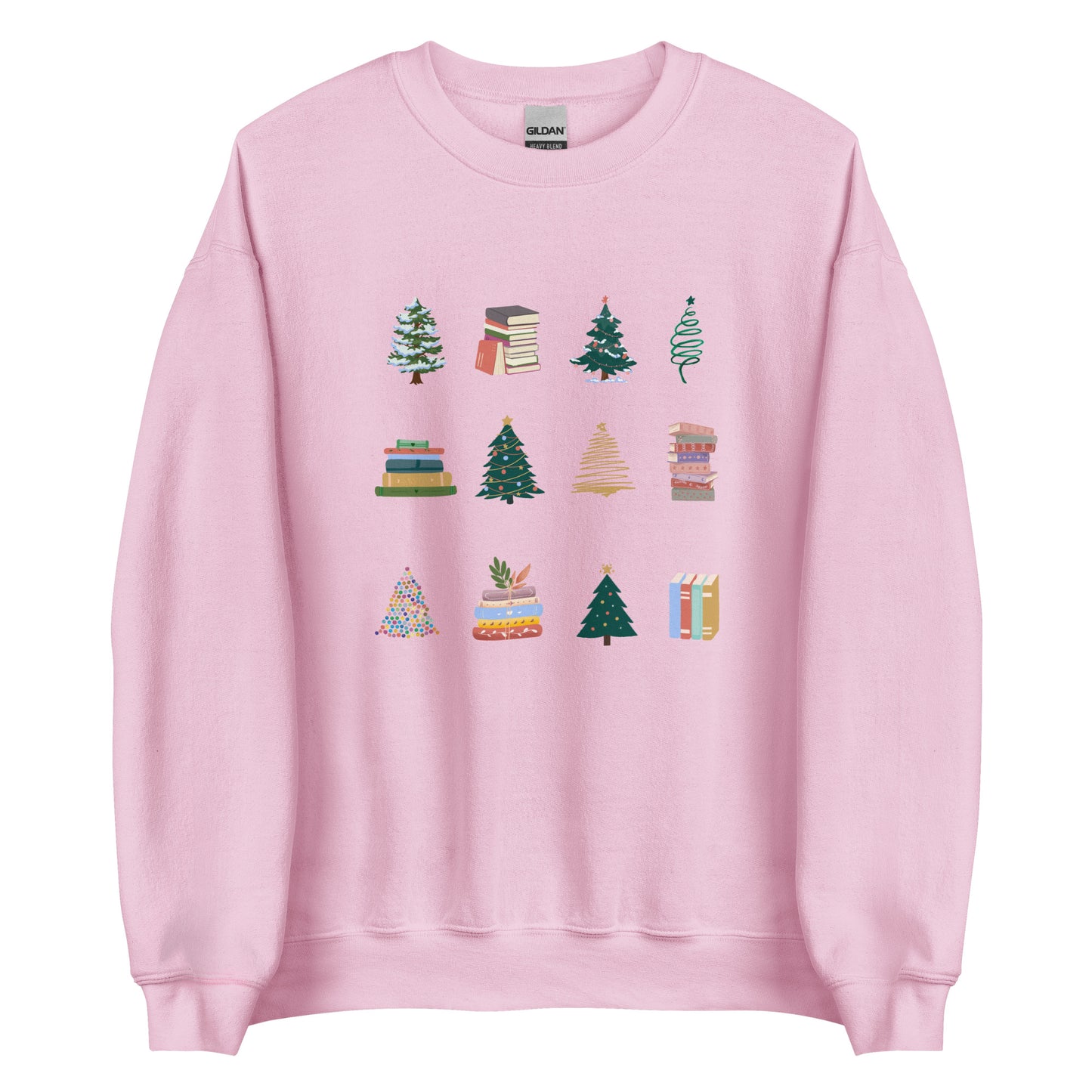 trees & books sweatshirt