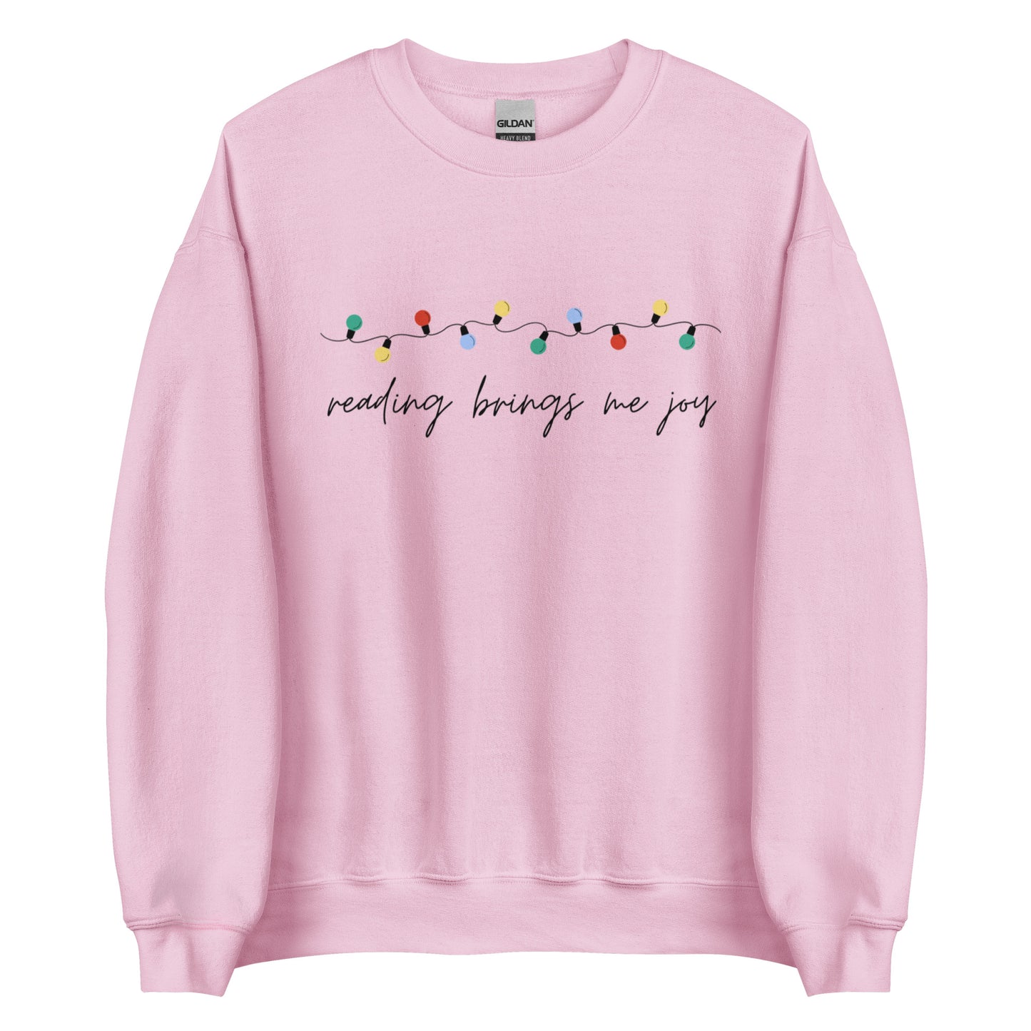 reading brings me joy sweatshirt