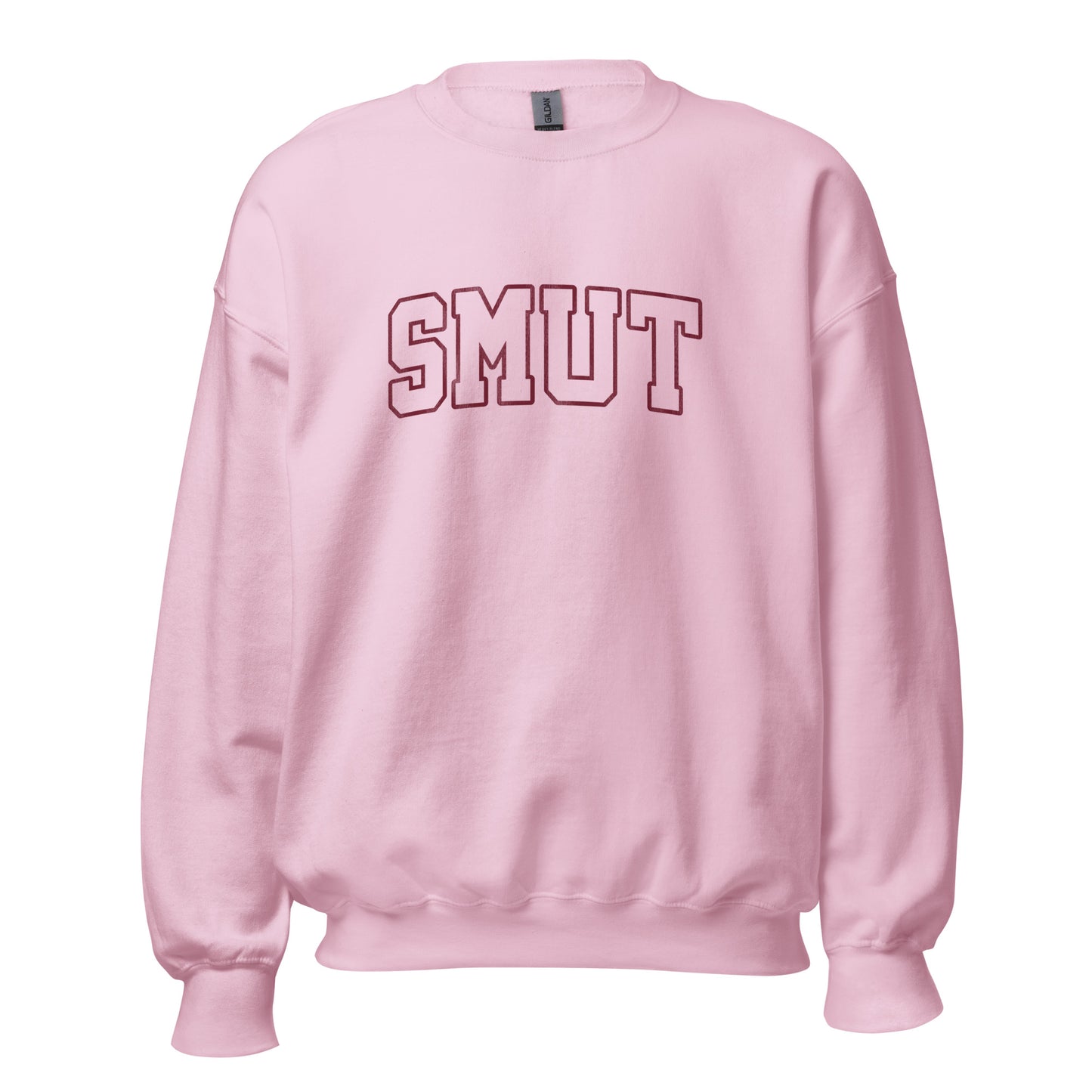 smut varsity sweatshirt (white)