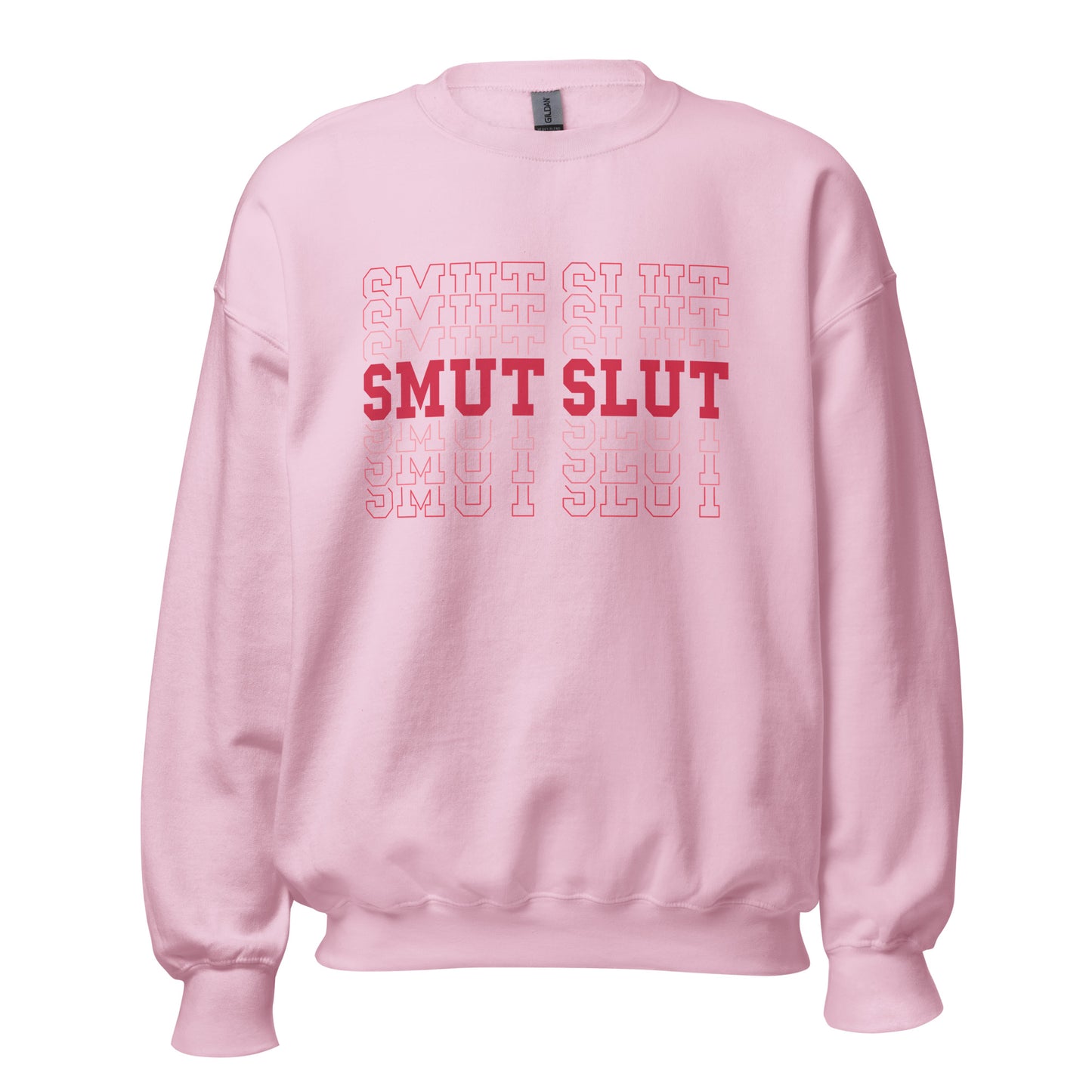 smut slut varsity sweatshirt