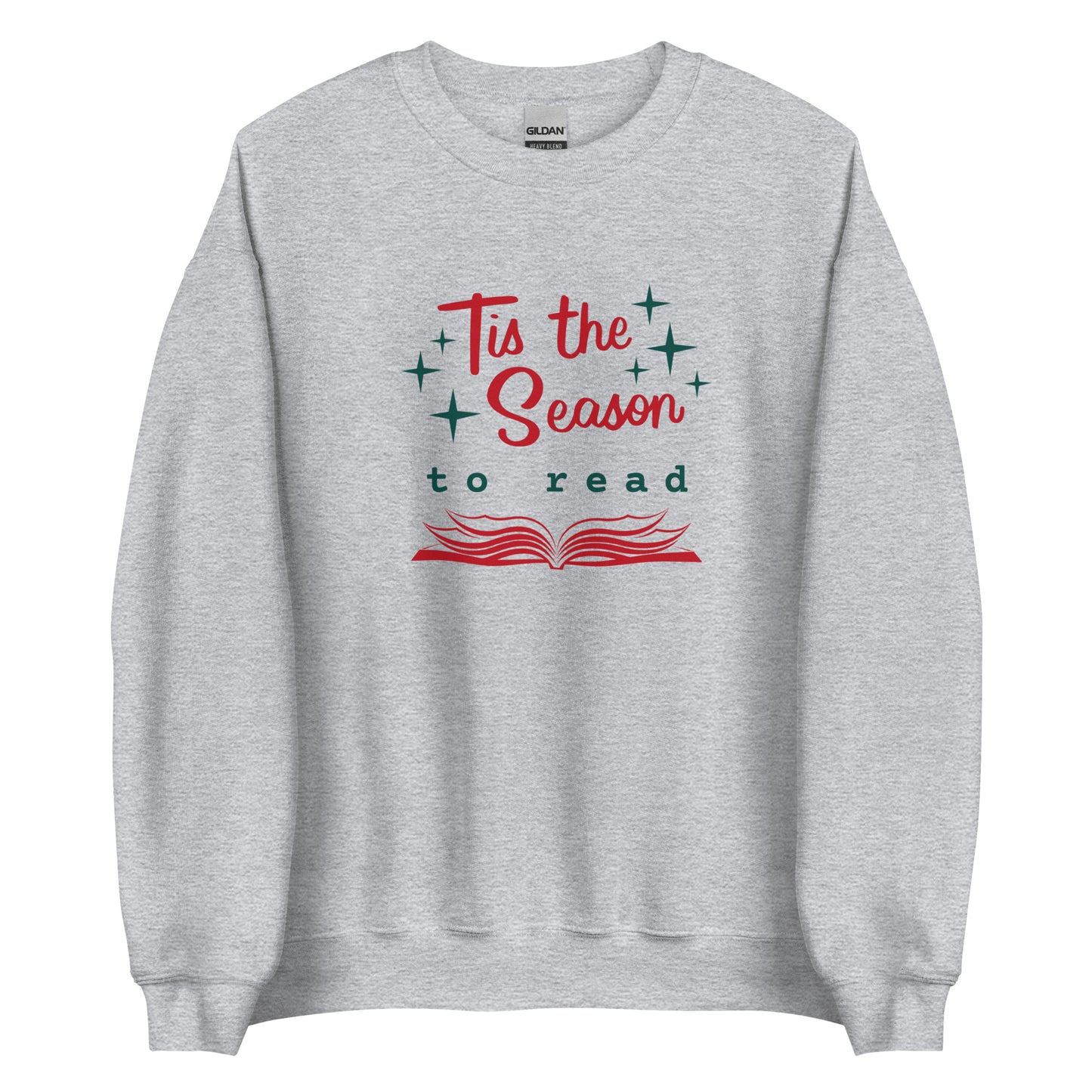 tis the season to read sweatshirt